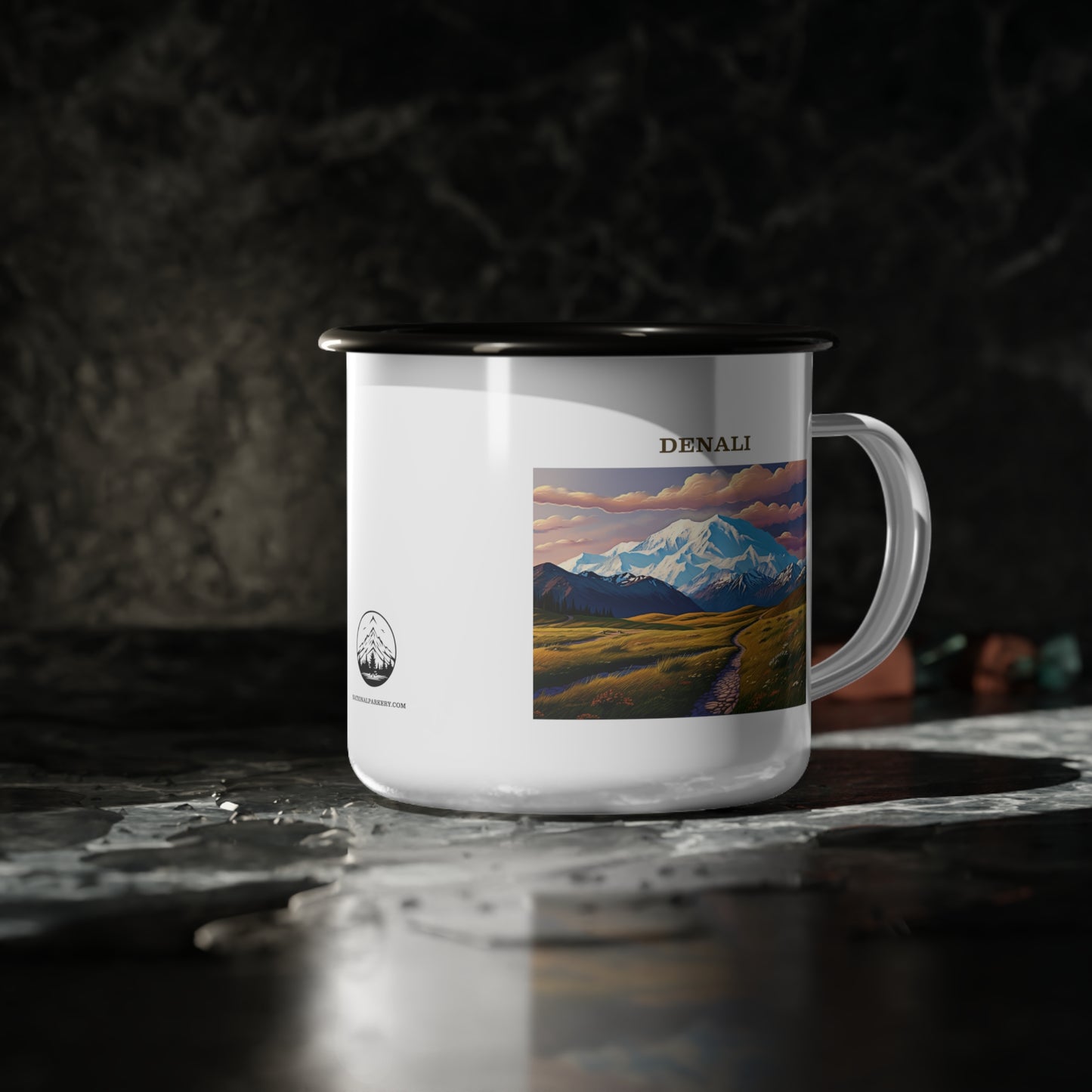 Denali Enamel Camp Cup