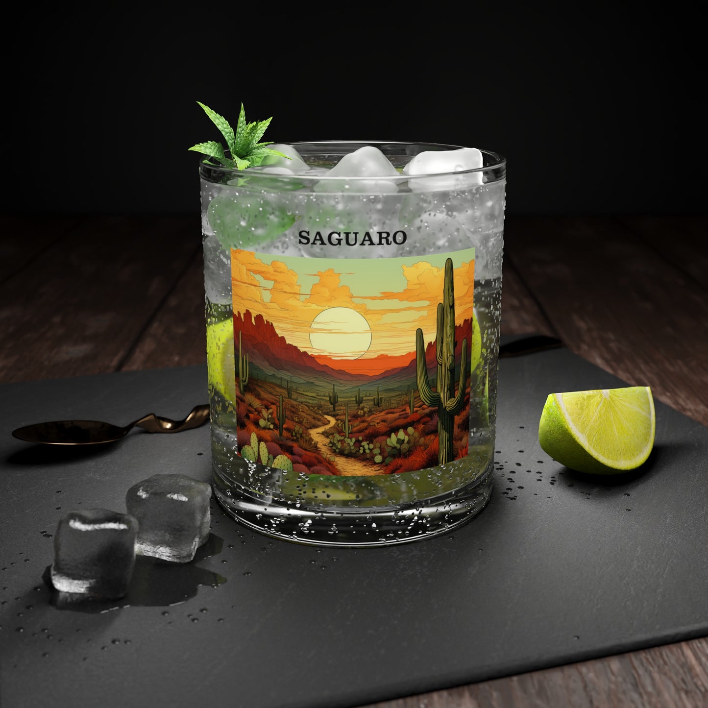 Saguaro Bar Glass