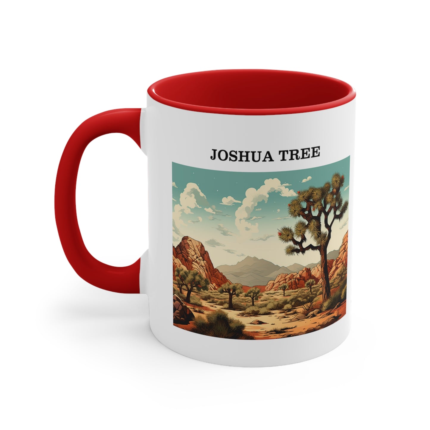 Joshua Tree Accent Coffee Mug, 11oz