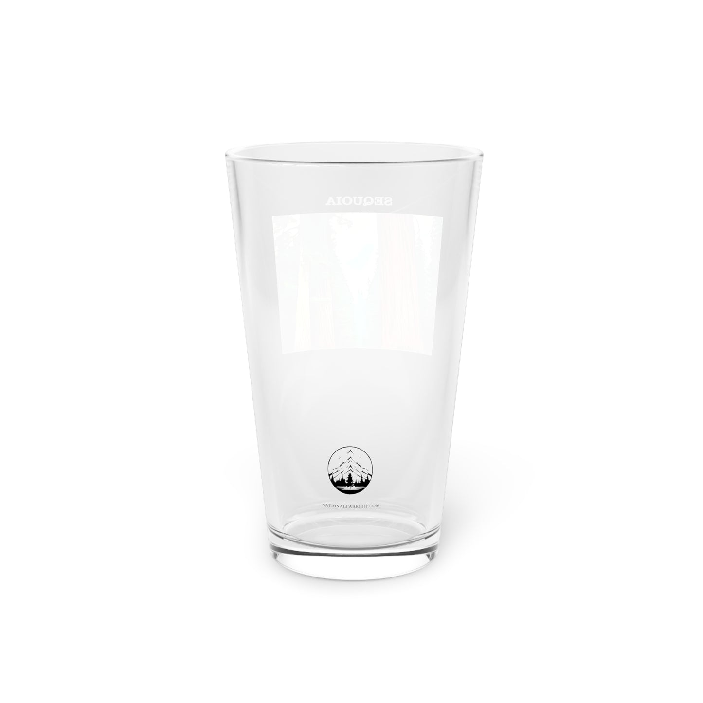 Sequoia Mountains Pint Glass, 16oz