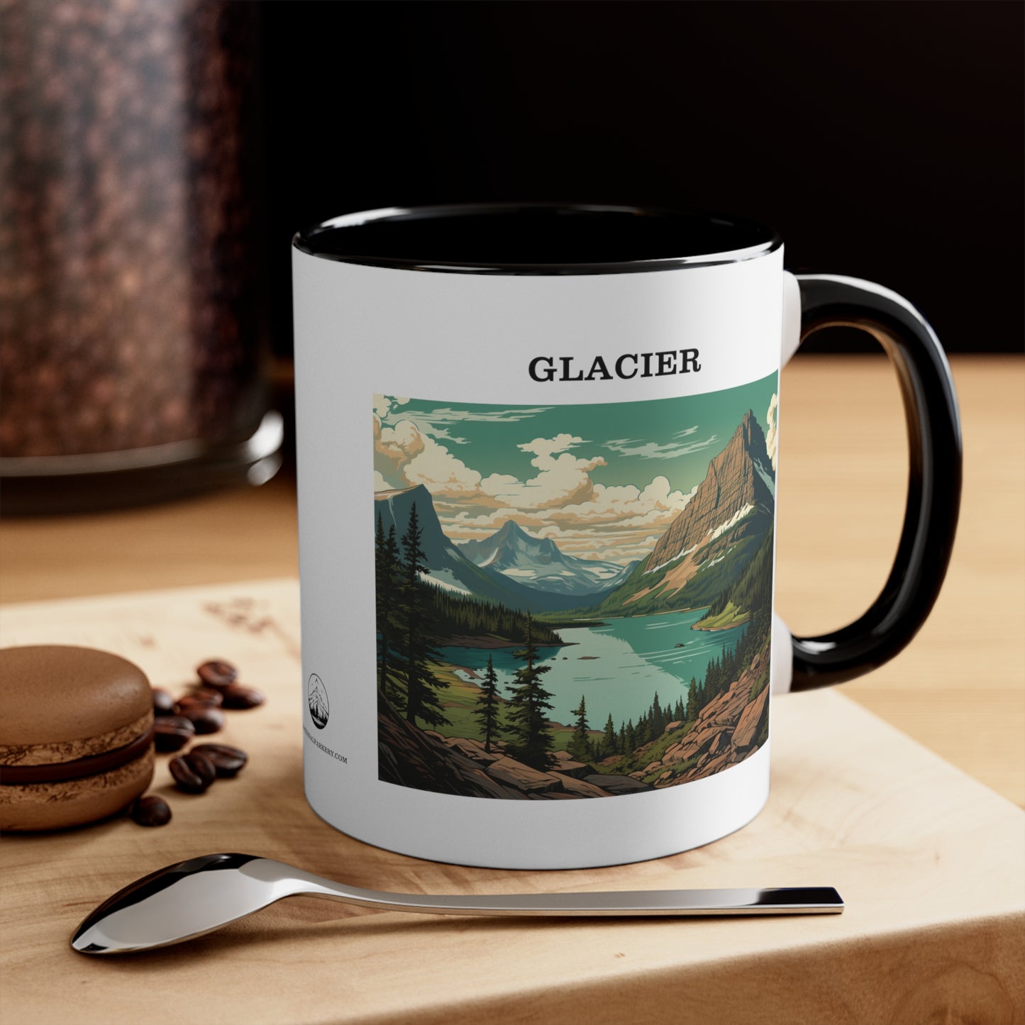 Glacier Accent Coffee Mug, 11oz