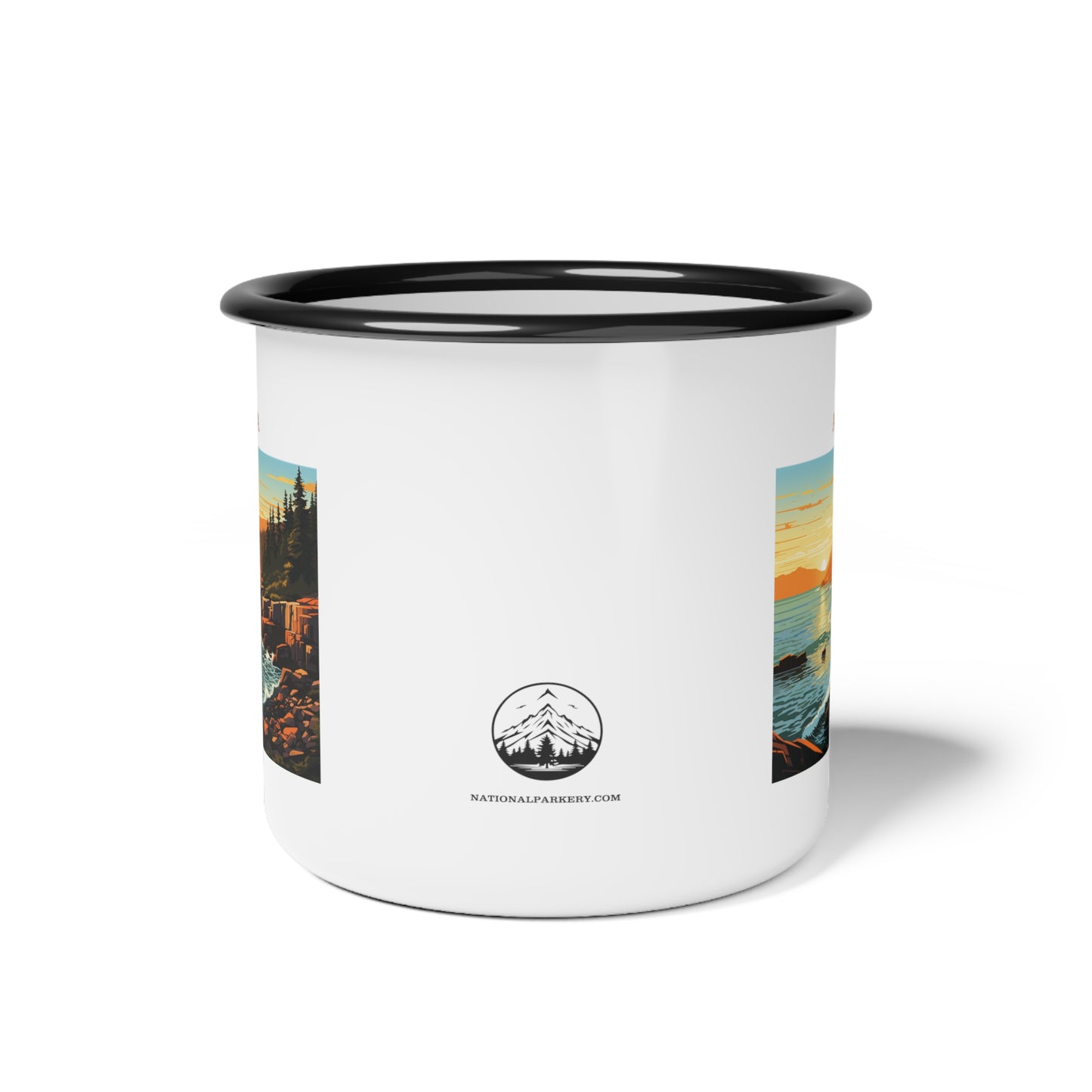 Acadia Enamel Camp Cup