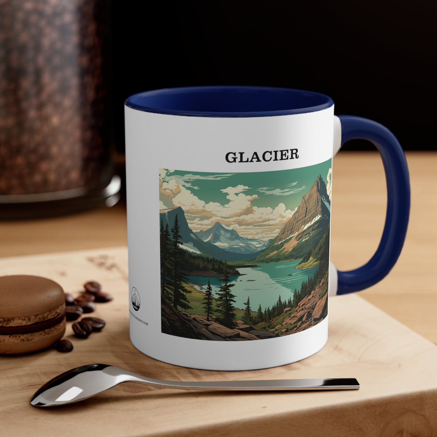 Glacier Accent Coffee Mug, 11oz