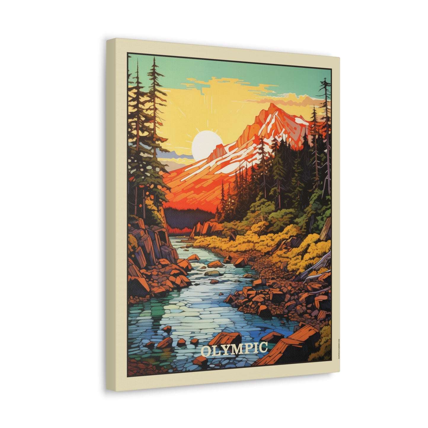 Olympic Canvas Gallery Wrap
