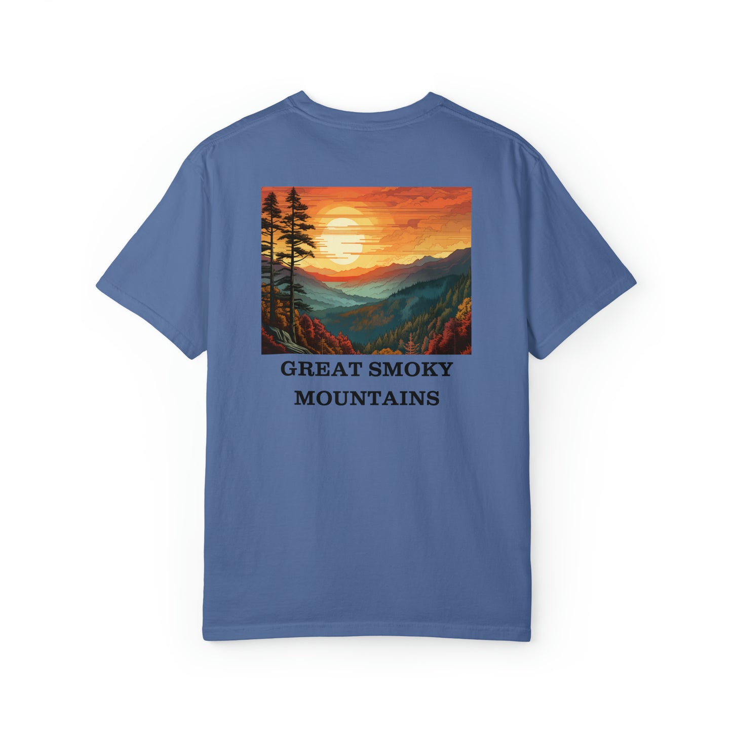 Great Smoky Mountains Unisex Garment-Dyed T-shirt