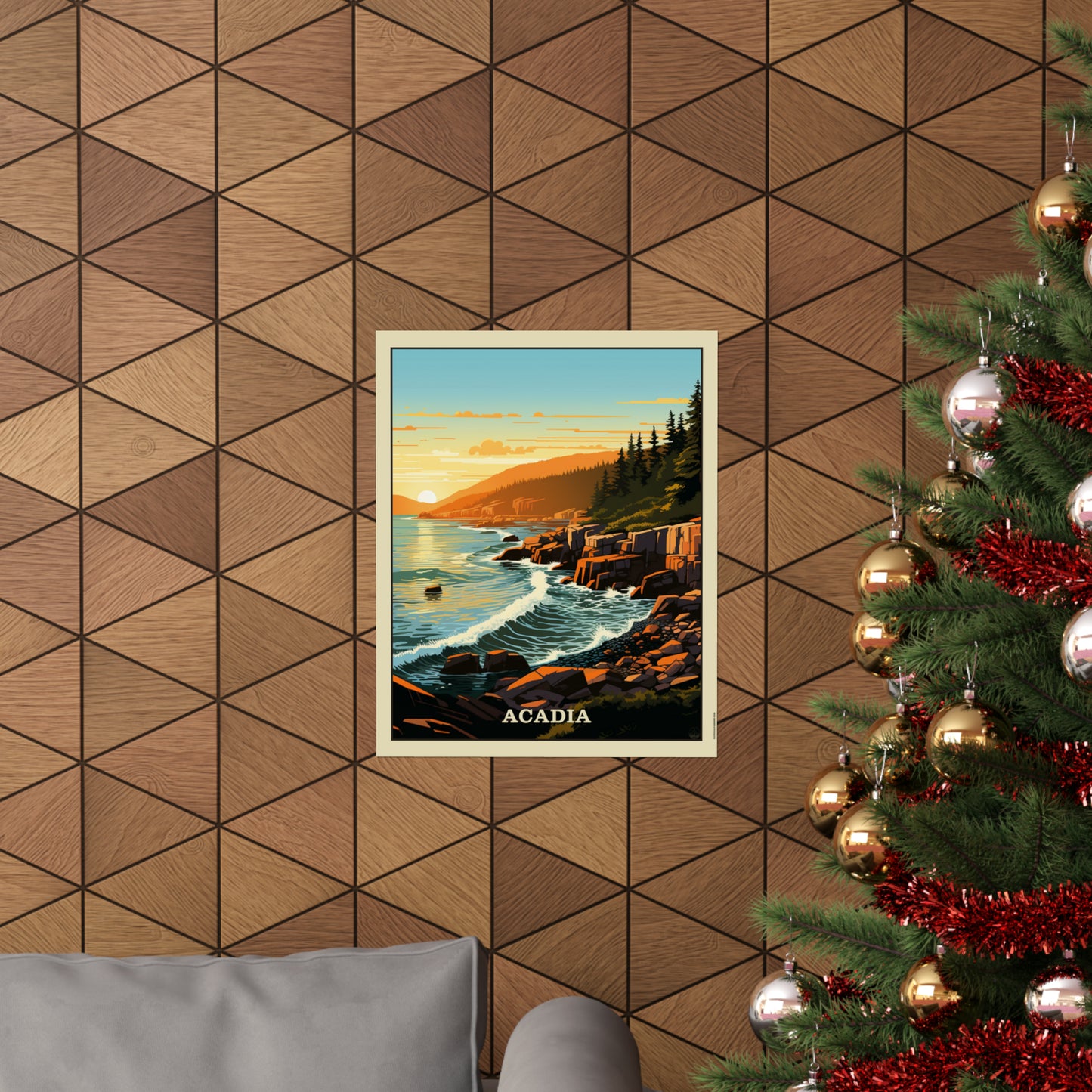 Acadia Matte Vertical Poster