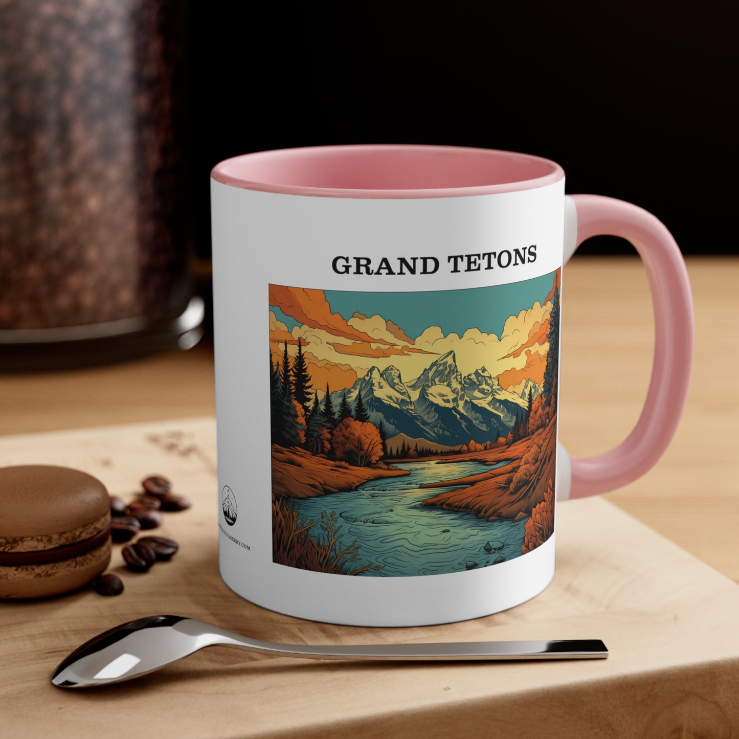Grand Tetons Accent Coffee Mug, 11oz