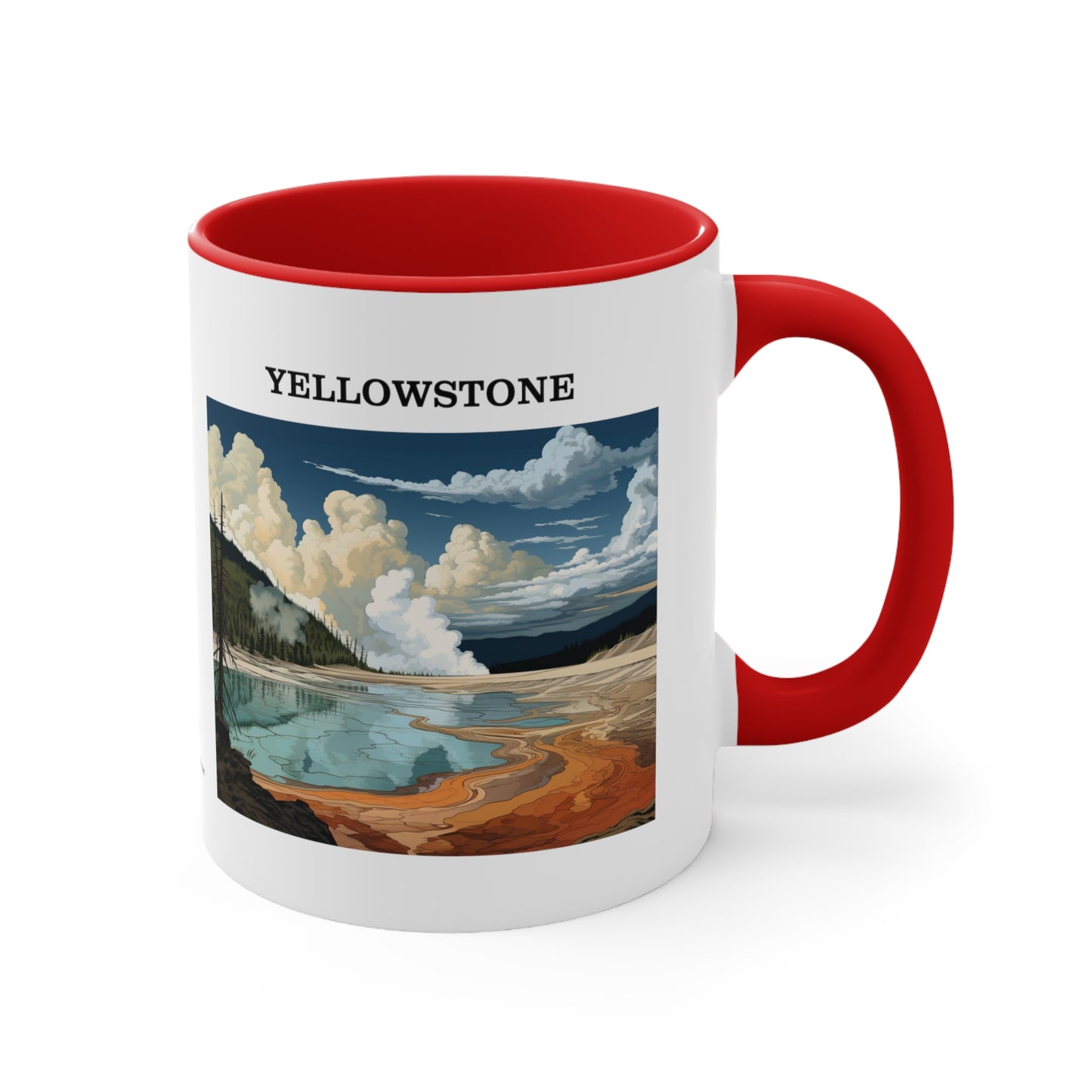 Yellowstone Accent Coffee Mug, 11oz