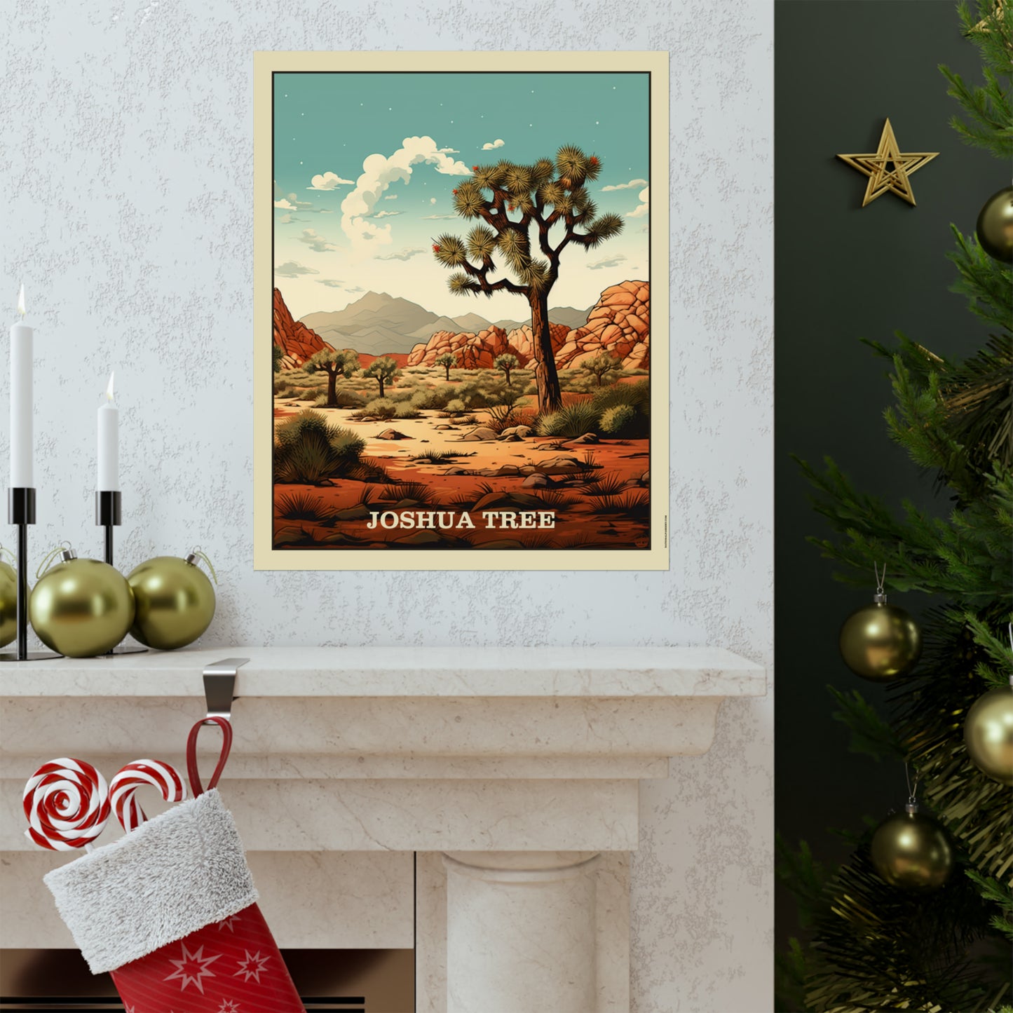 Joshua Tree Matte Vertical Poster