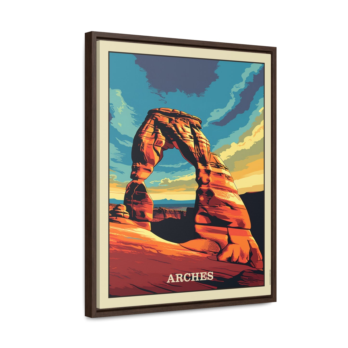 Arches Framed Gallery Canvas Wrap