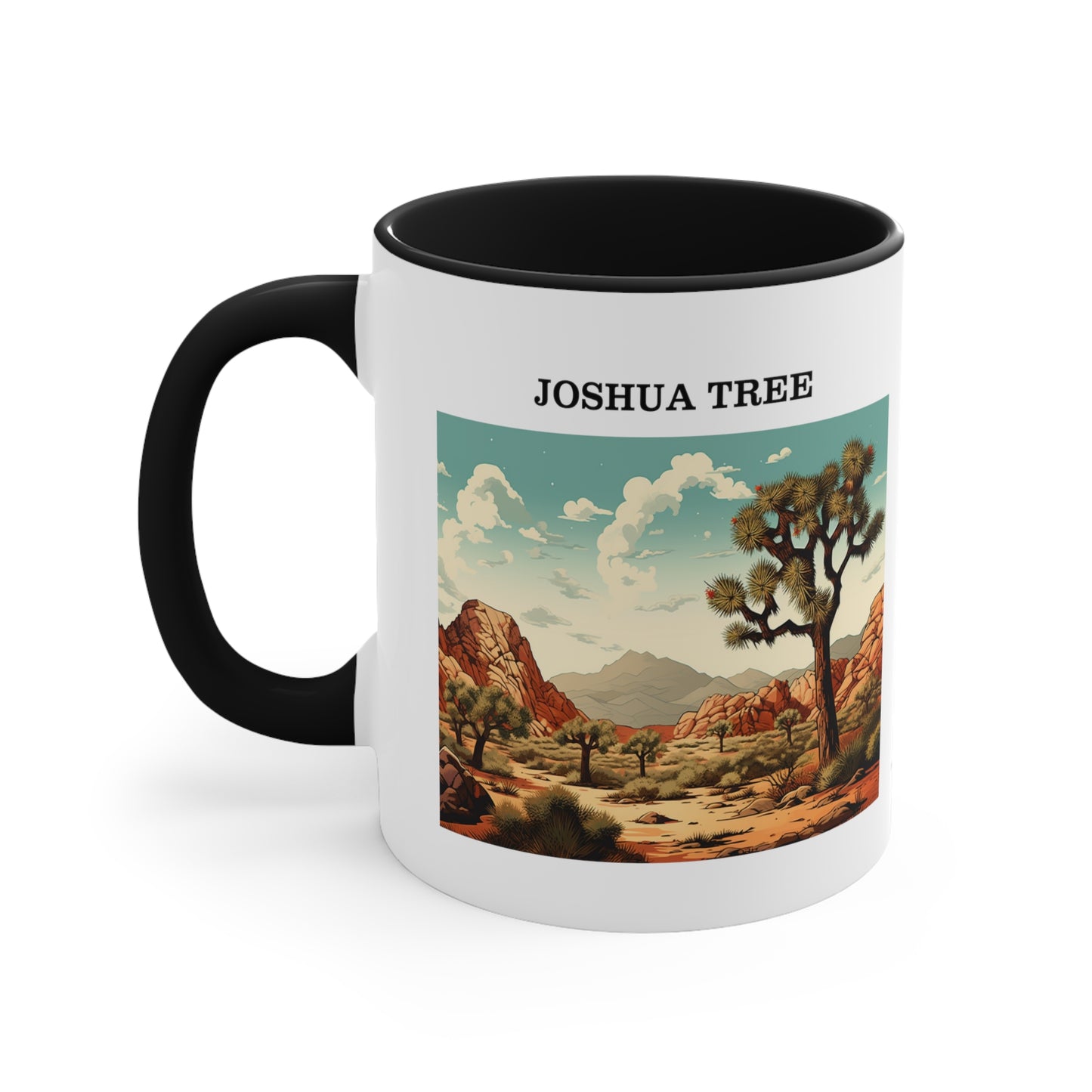 Joshua Tree Accent Coffee Mug, 11oz