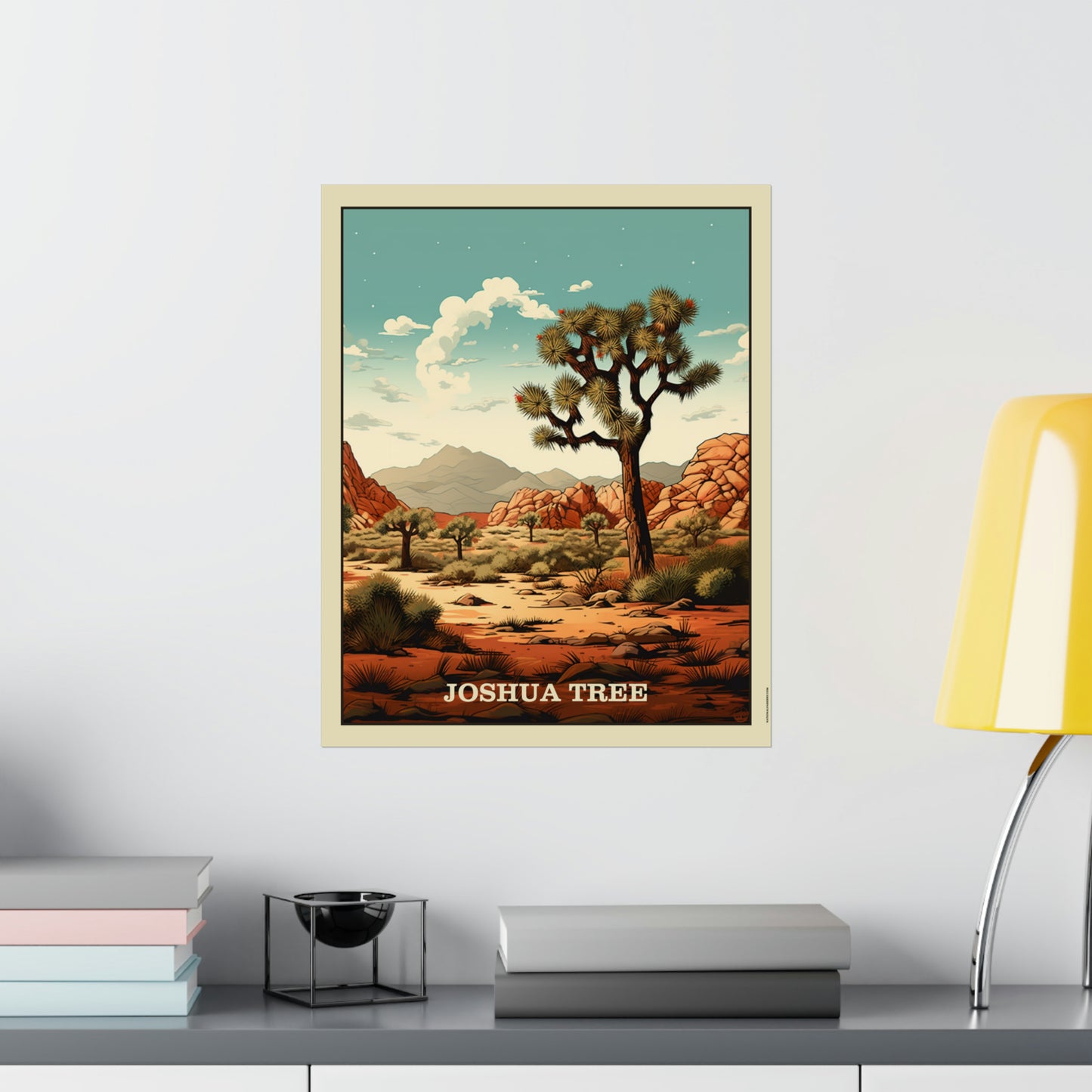 Joshua Tree Matte Vertical Poster