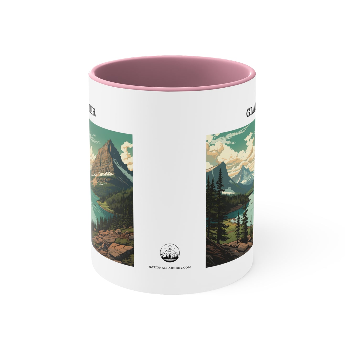 Glacier Accent Coffee Mug, 11oz
