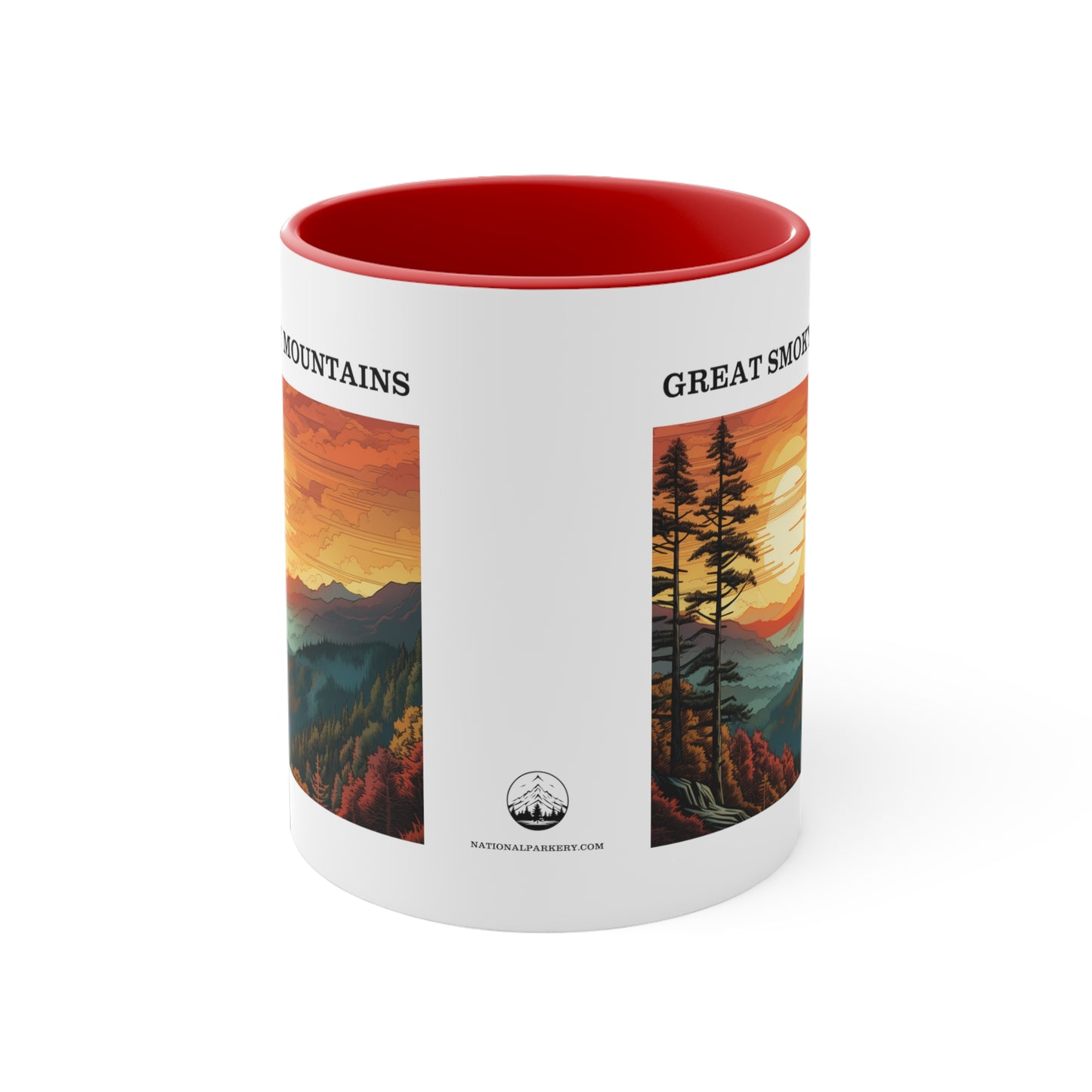 Great Smoky Mountains Accent Coffee Mug, 11oz