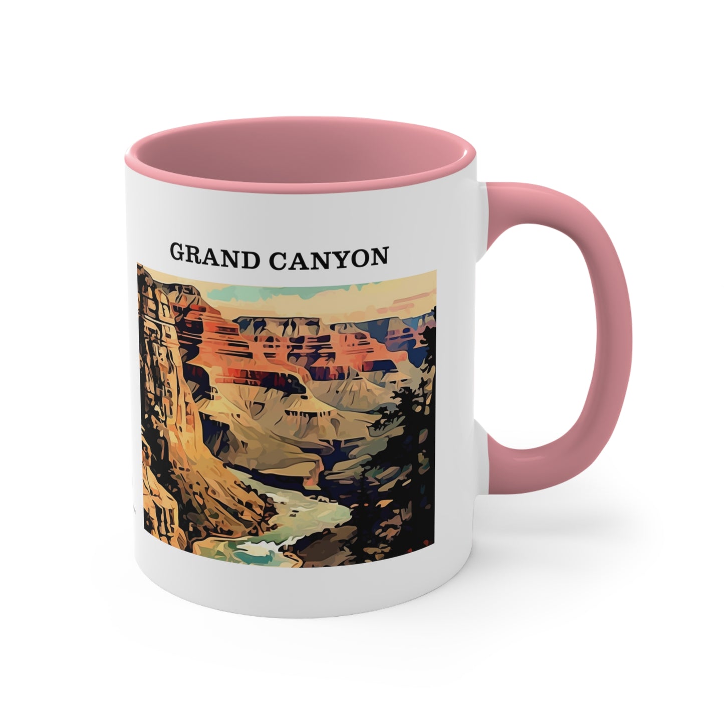 Grand Canyon Accent Coffee Mug, 11oz
