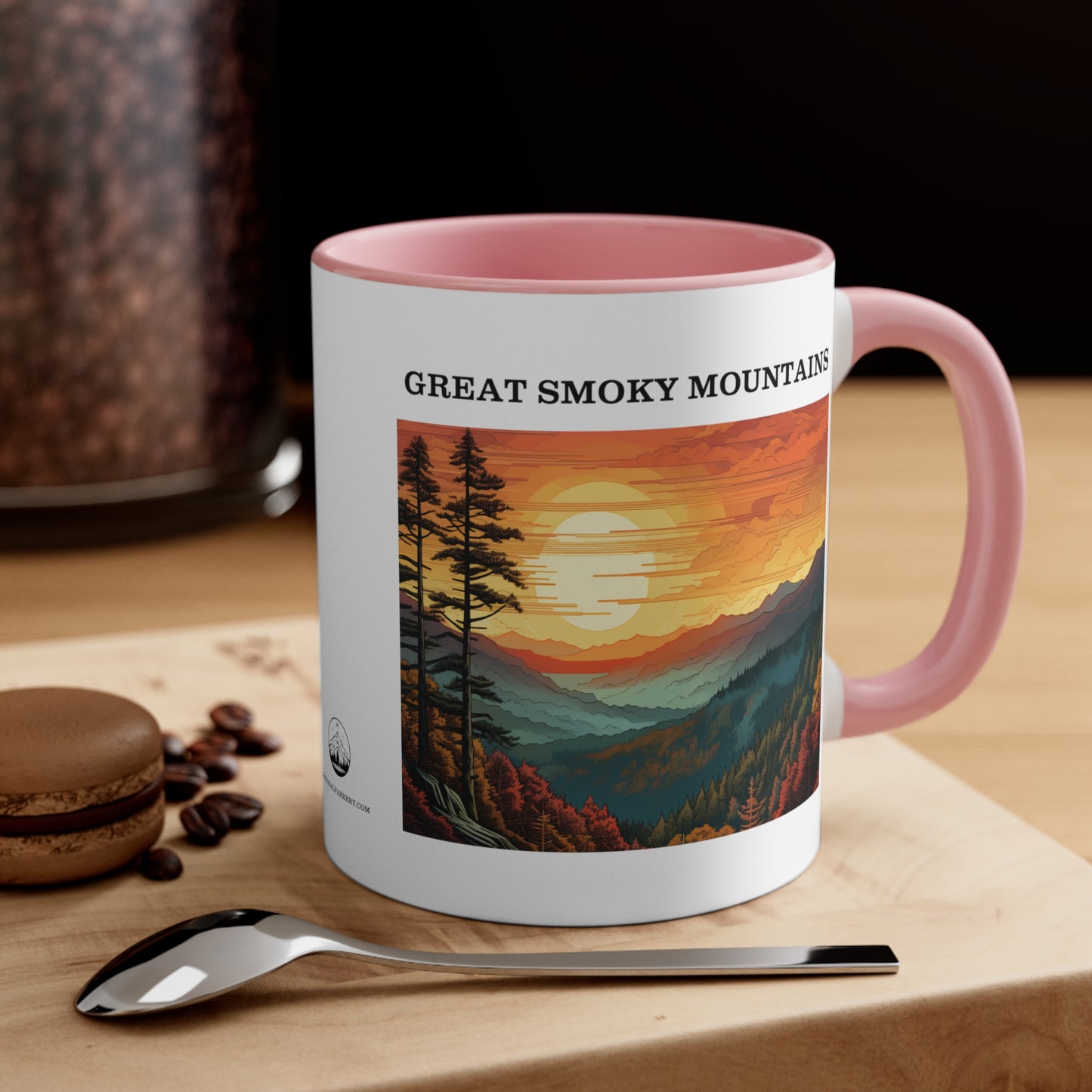 Great Smoky Mountains Accent Coffee Mug, 11oz