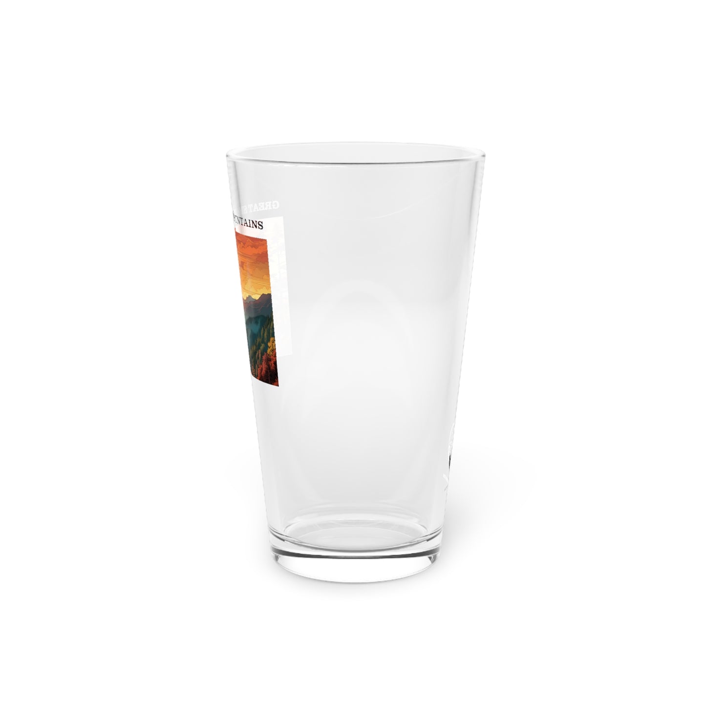 Great Smoky Mountains Pint Glass, 16oz