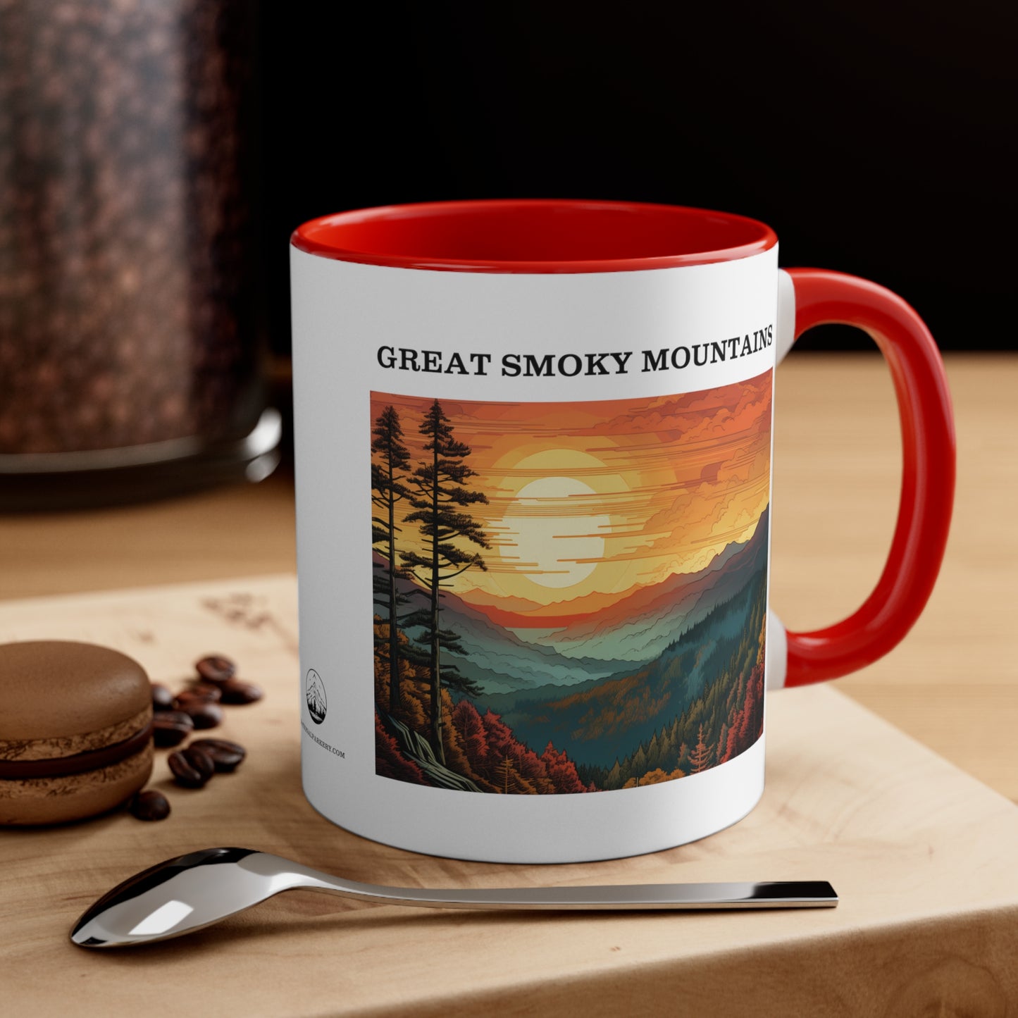 Great Smoky Mountains Accent Coffee Mug, 11oz