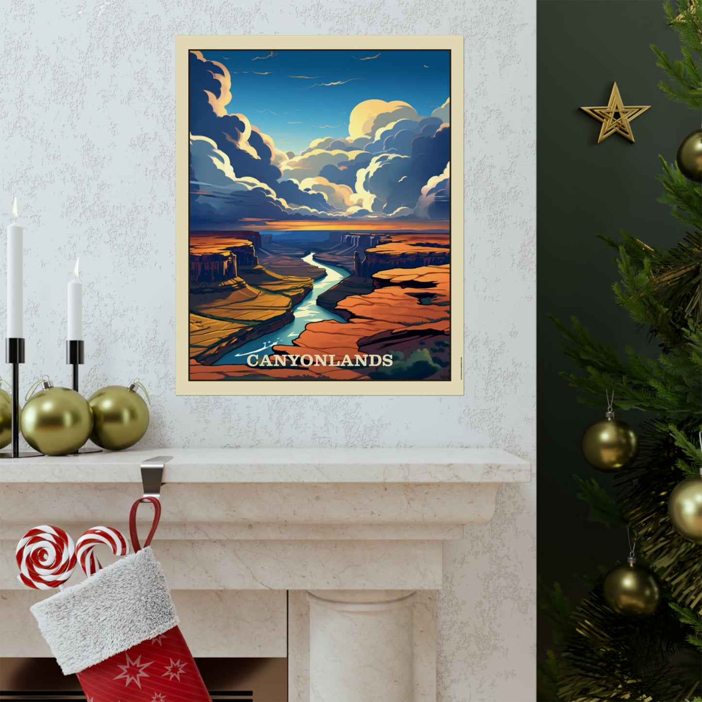 Canyonlands Matte Vertical Poster
