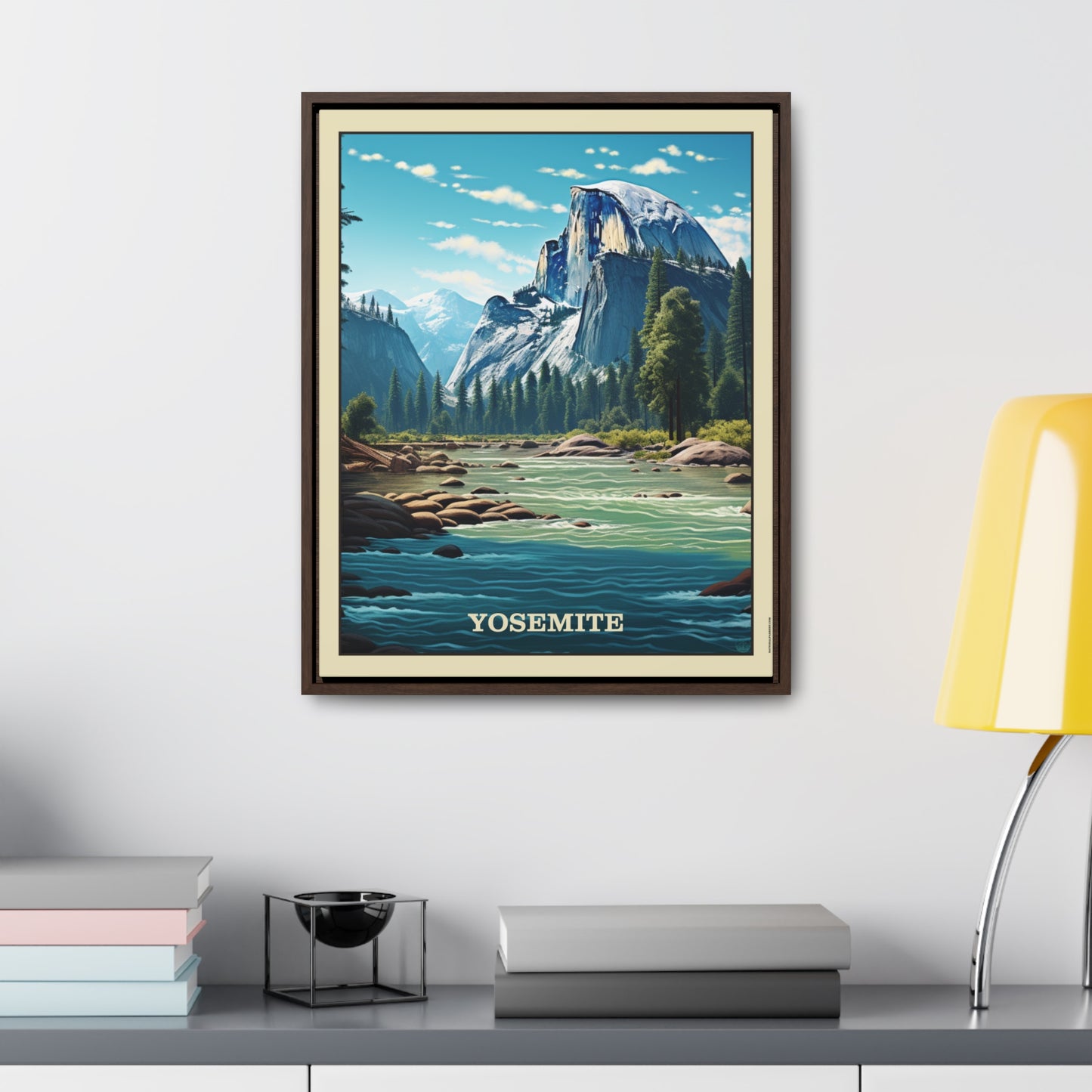Yosemite Framed Gallery Canvas Wrap