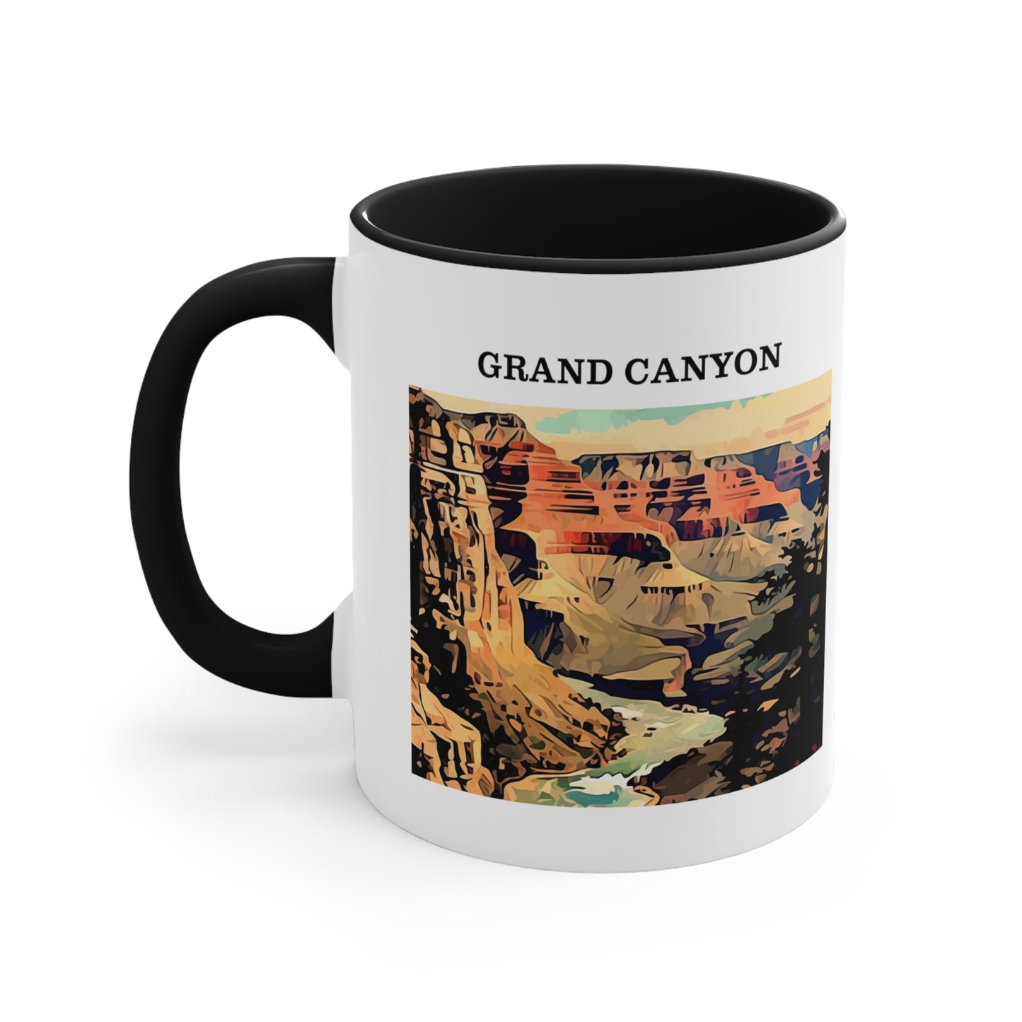 Grand Canyon Accent Coffee Mug, 11oz