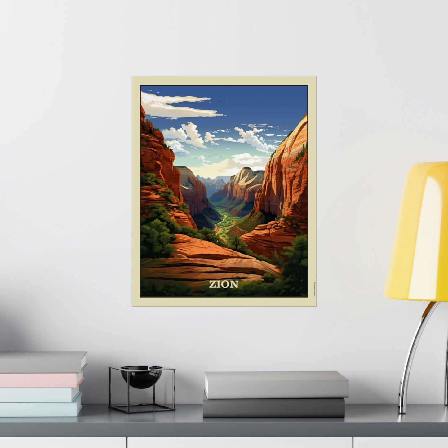 Zion Matte Vertical Poster