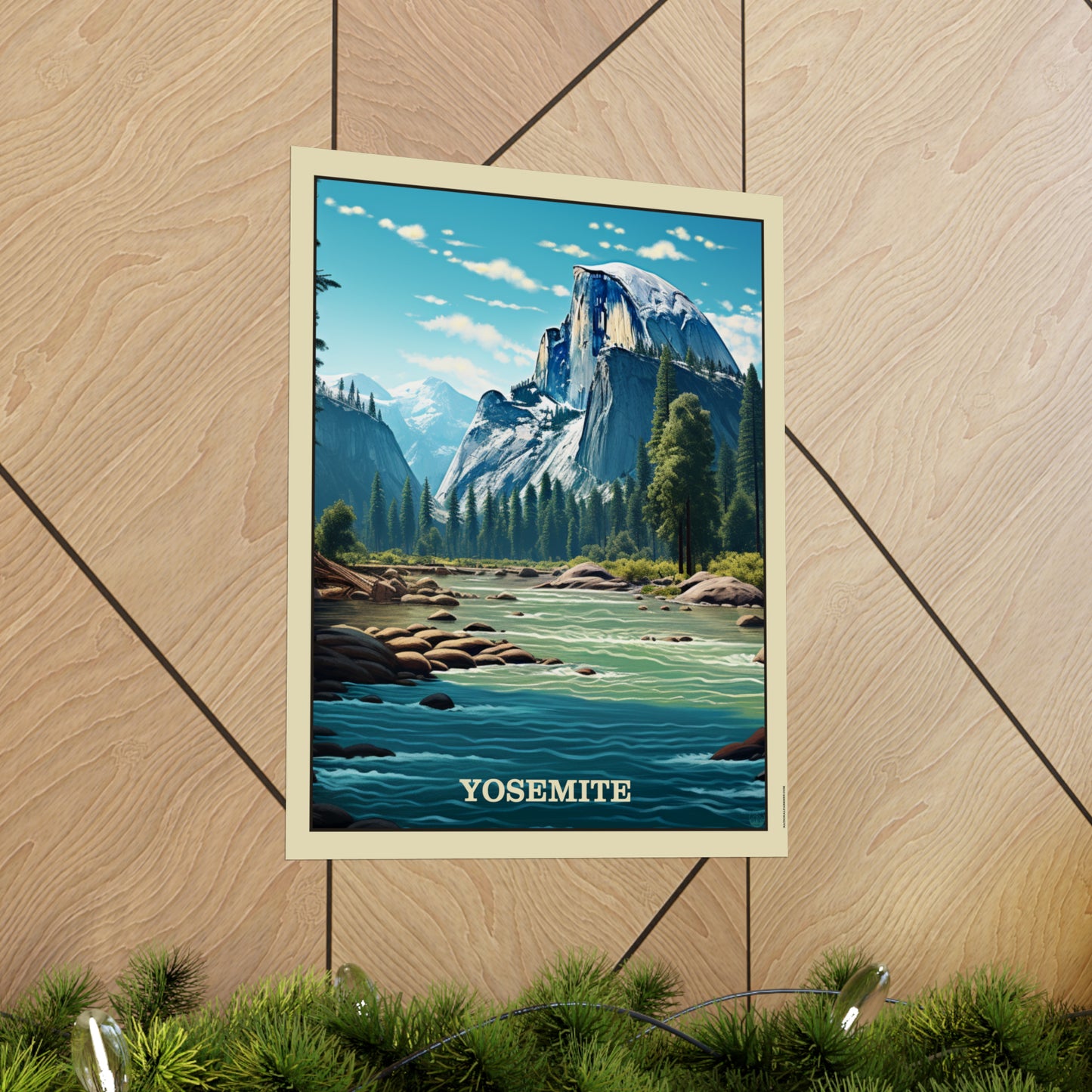 Yosemite Matte Vertical Poster