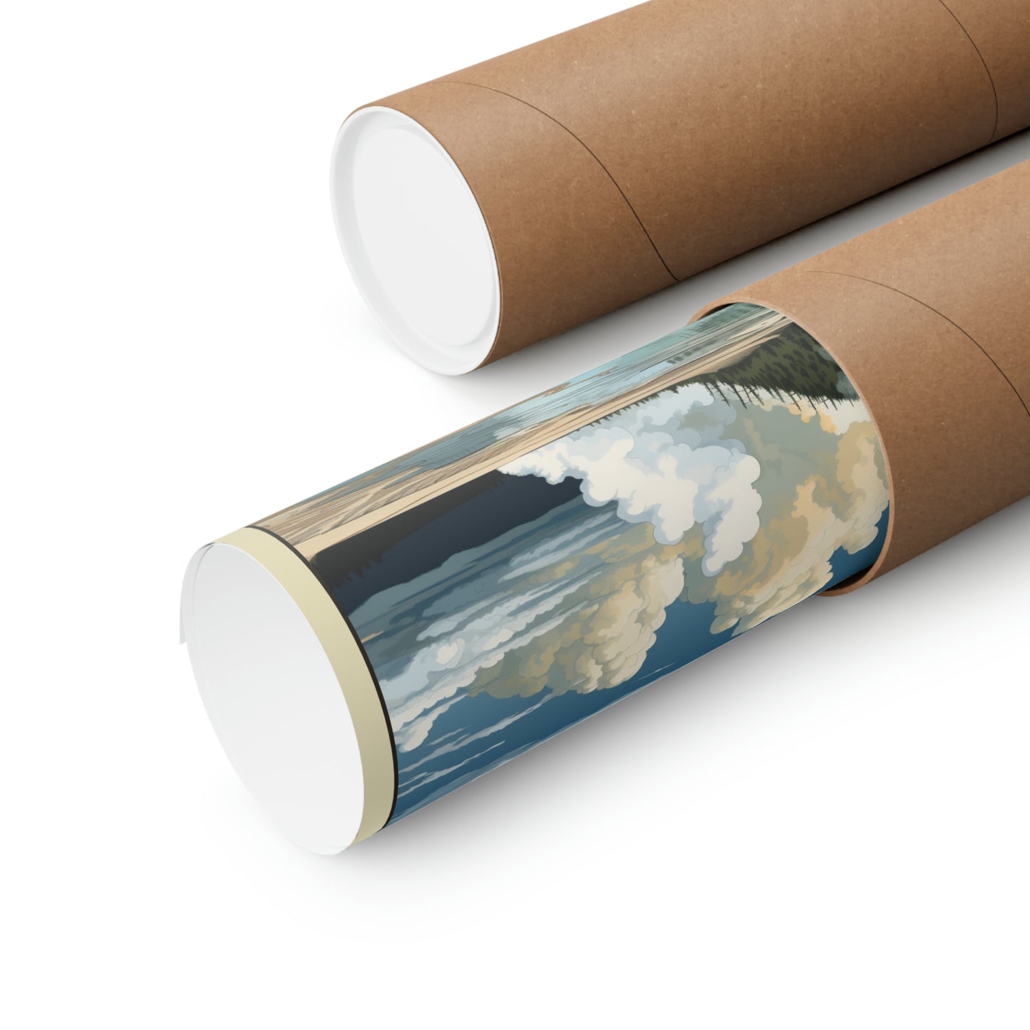 Yellowstone Matte Vertical Poster