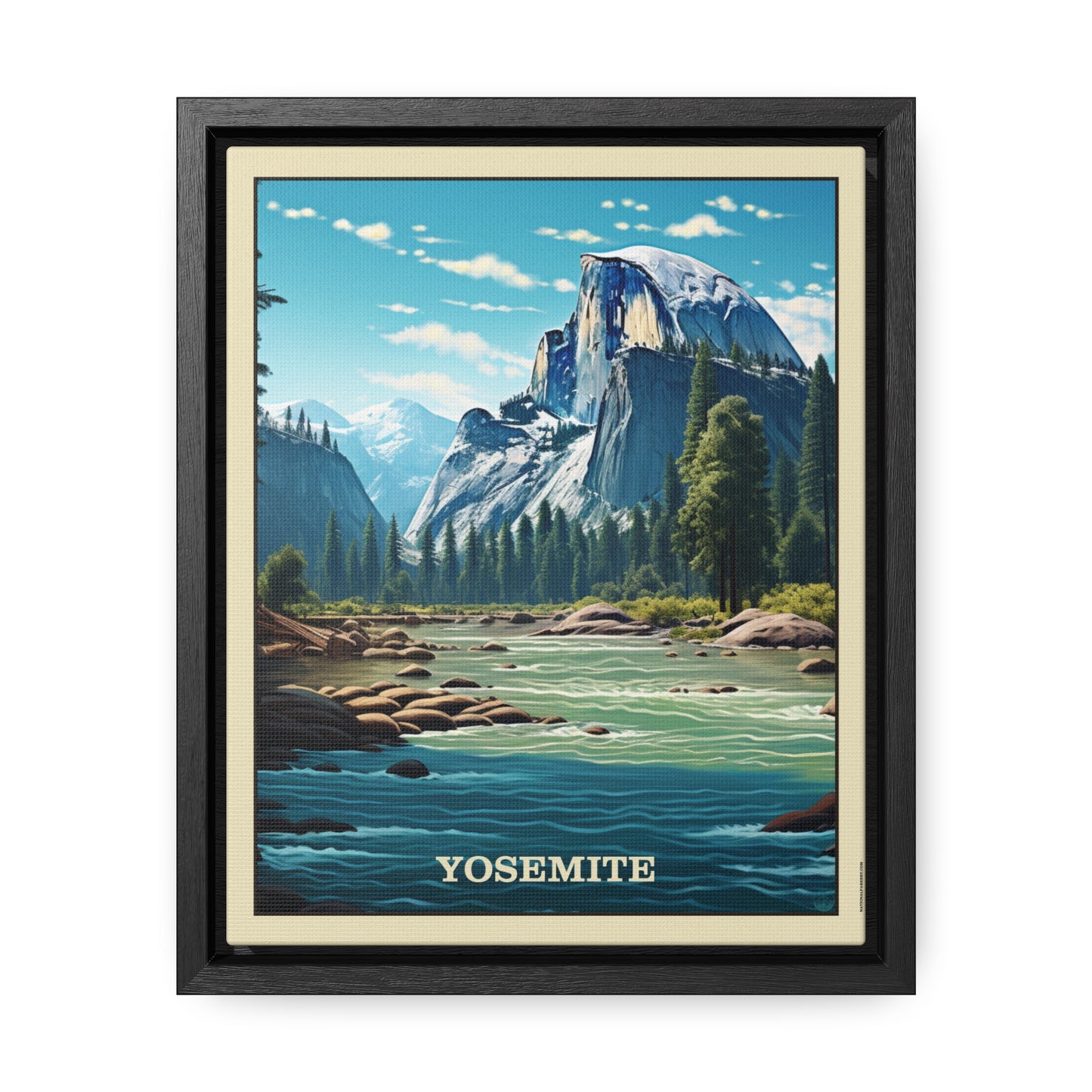Yosemite Framed Gallery Canvas Wrap