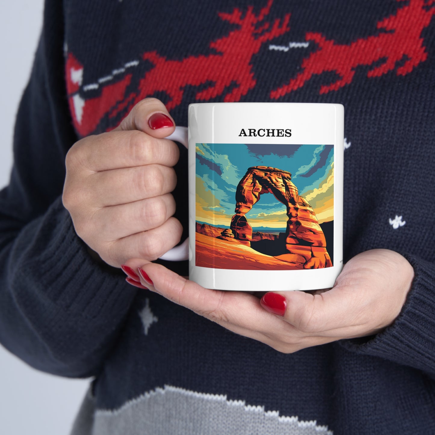 Arches Ceramic Mug 11oz