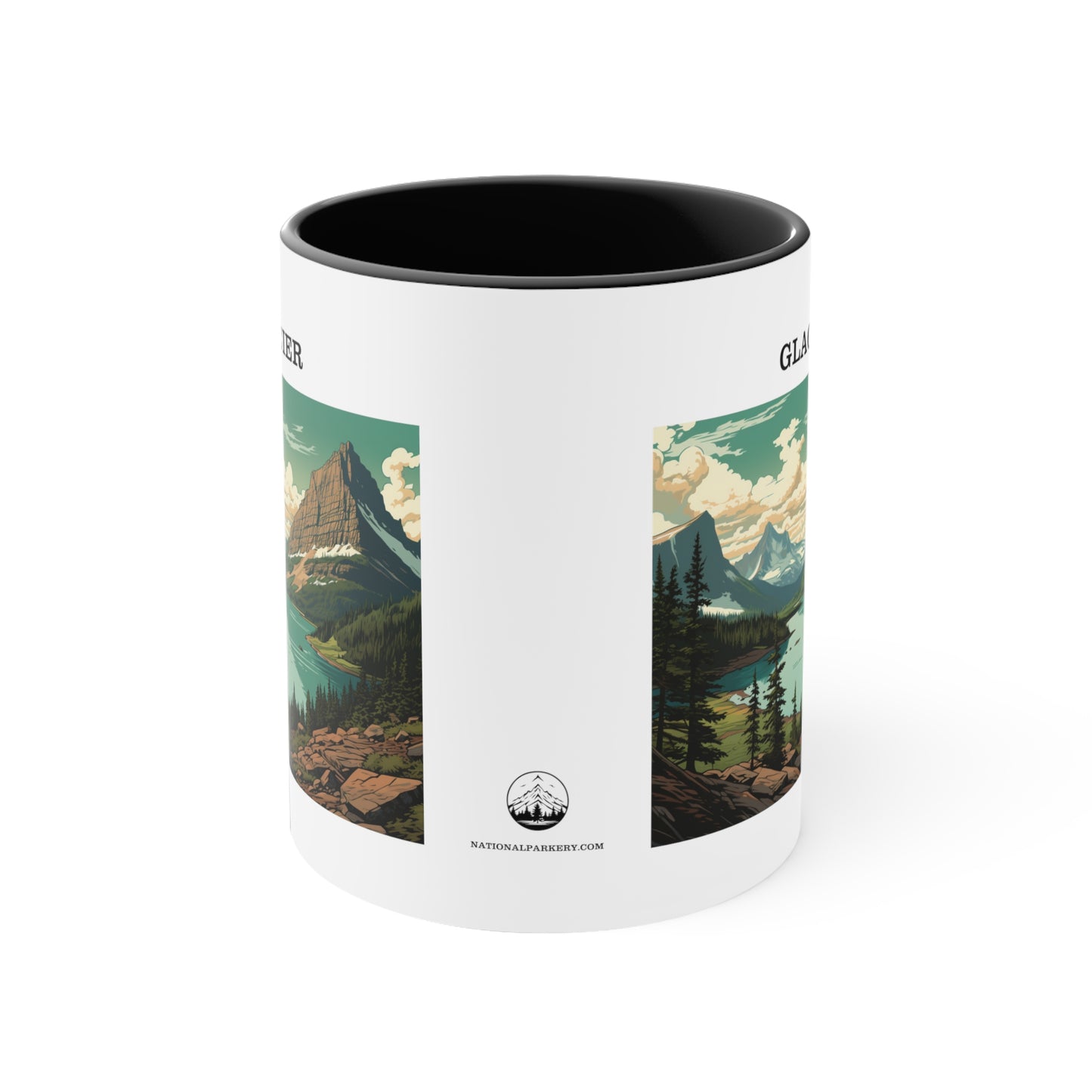 Glacier Accent Coffee Mug, 11oz