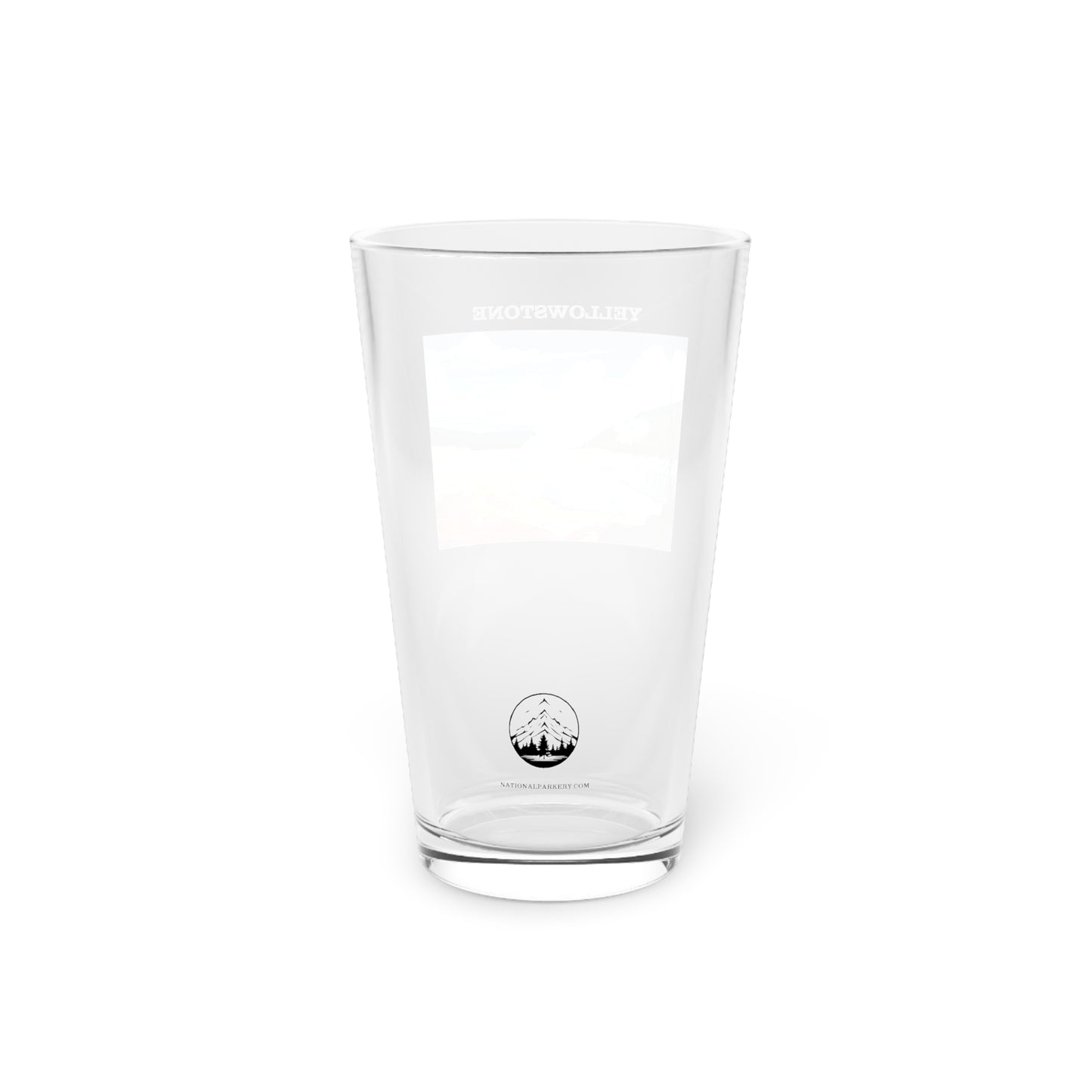 Yellowstone Pint Glass, 16oz