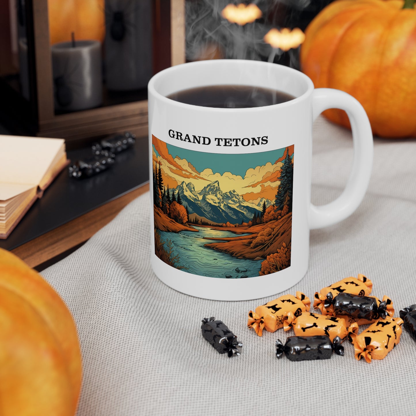 Grand Tetons Ceramic Mug 11oz
