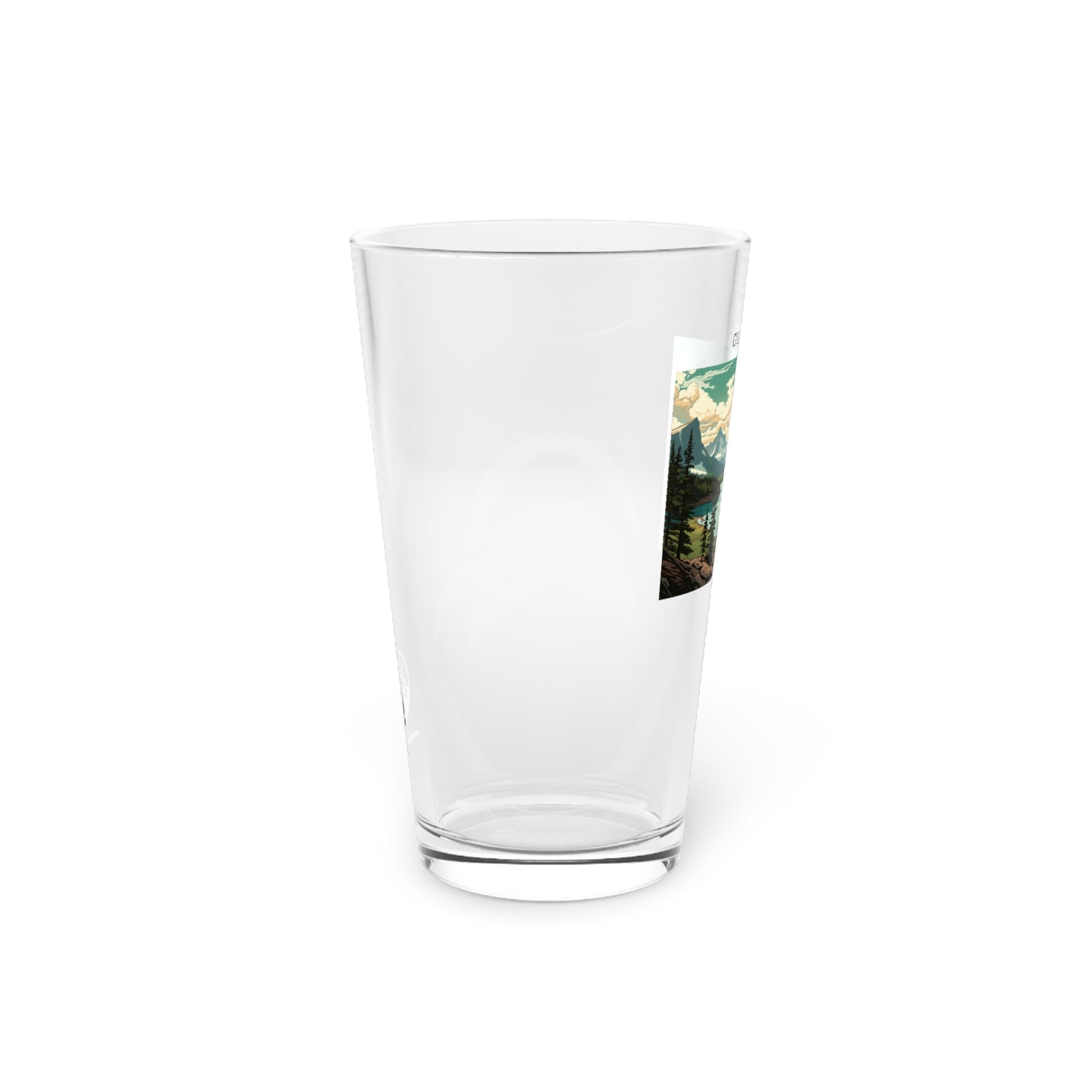 Glacier Pint Glass, 16oz
