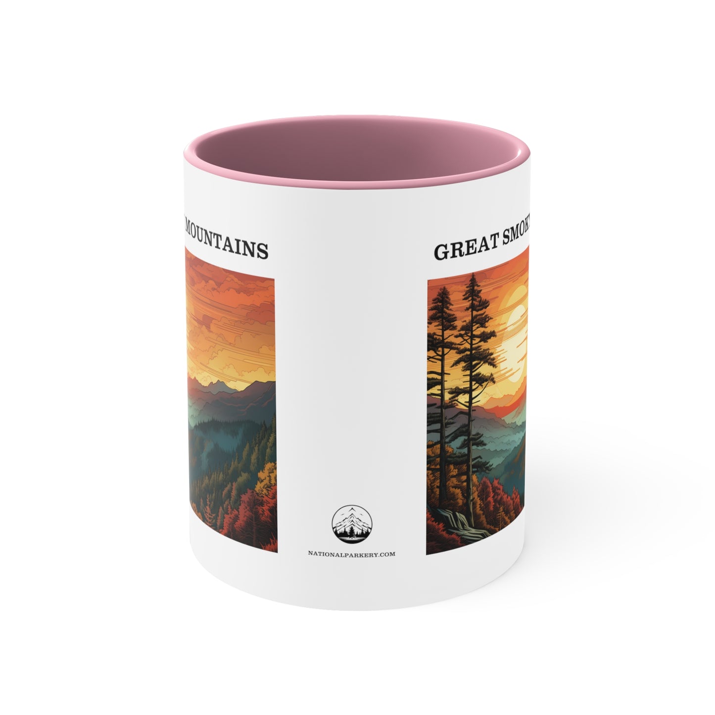 Great Smoky Mountains Accent Coffee Mug, 11oz