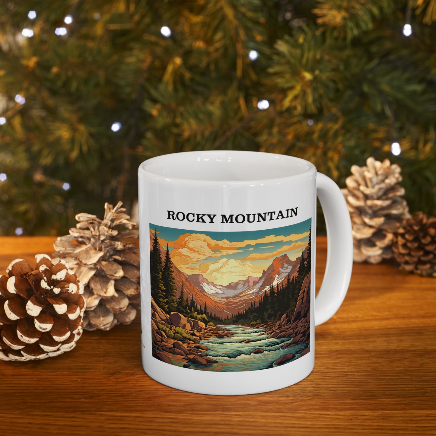 Rocky Mountain Ceramic Mug 11oz