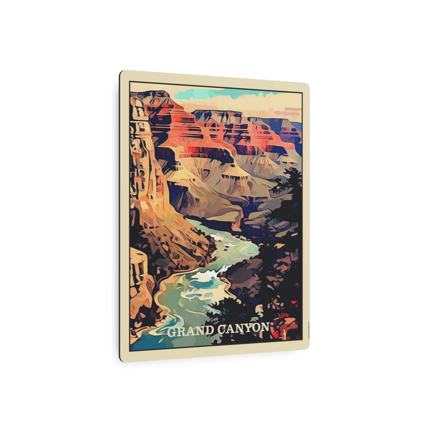Grand Canyon I Metal Art Sign