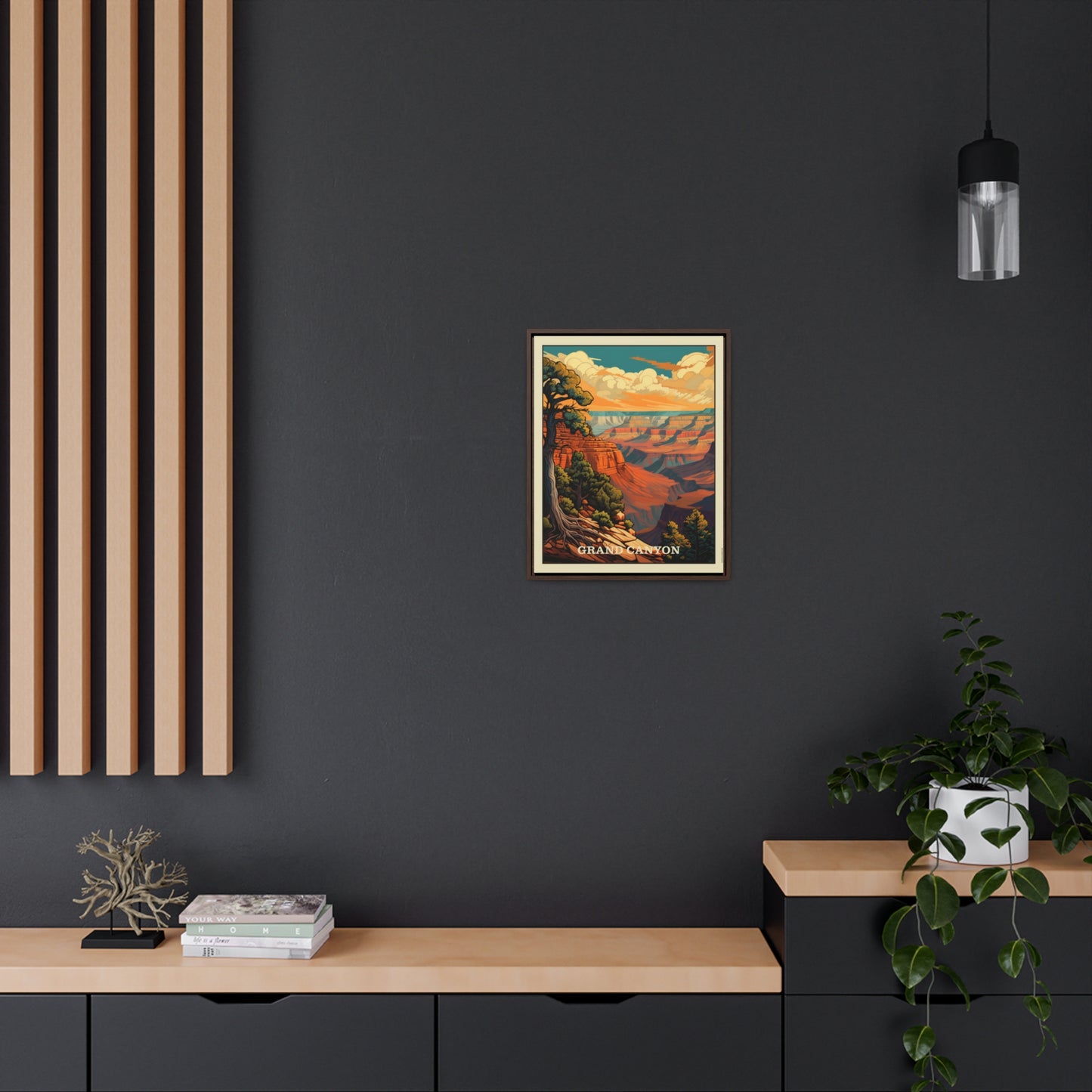Grand Canyon II Framed Gallery Canvas Wrap