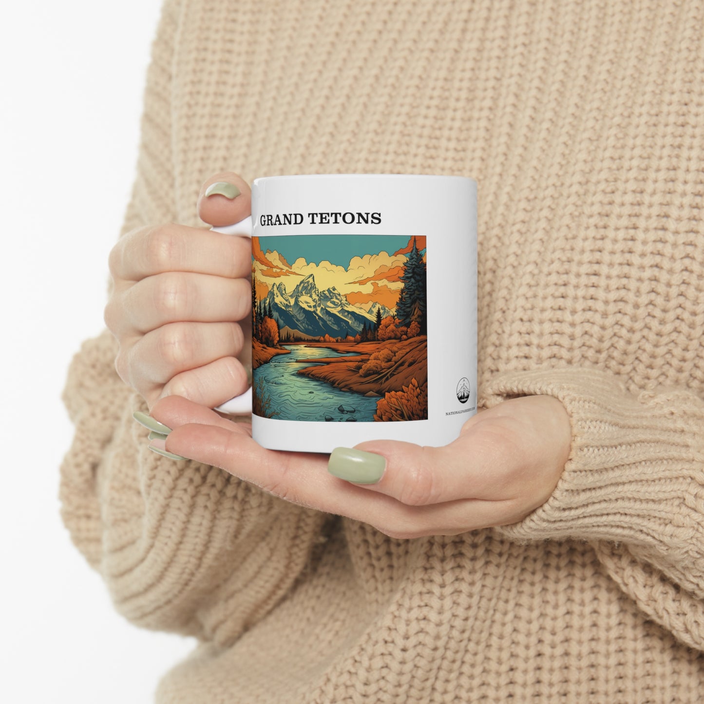 Grand Tetons Ceramic Mug 11oz