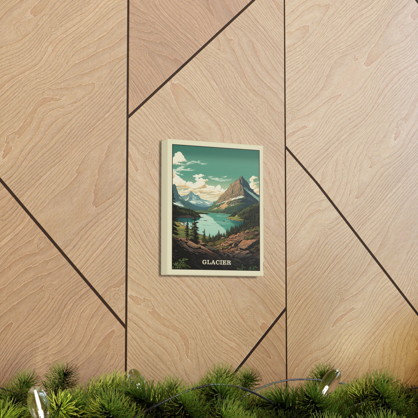 Glacier Canvas Gallery Wrap