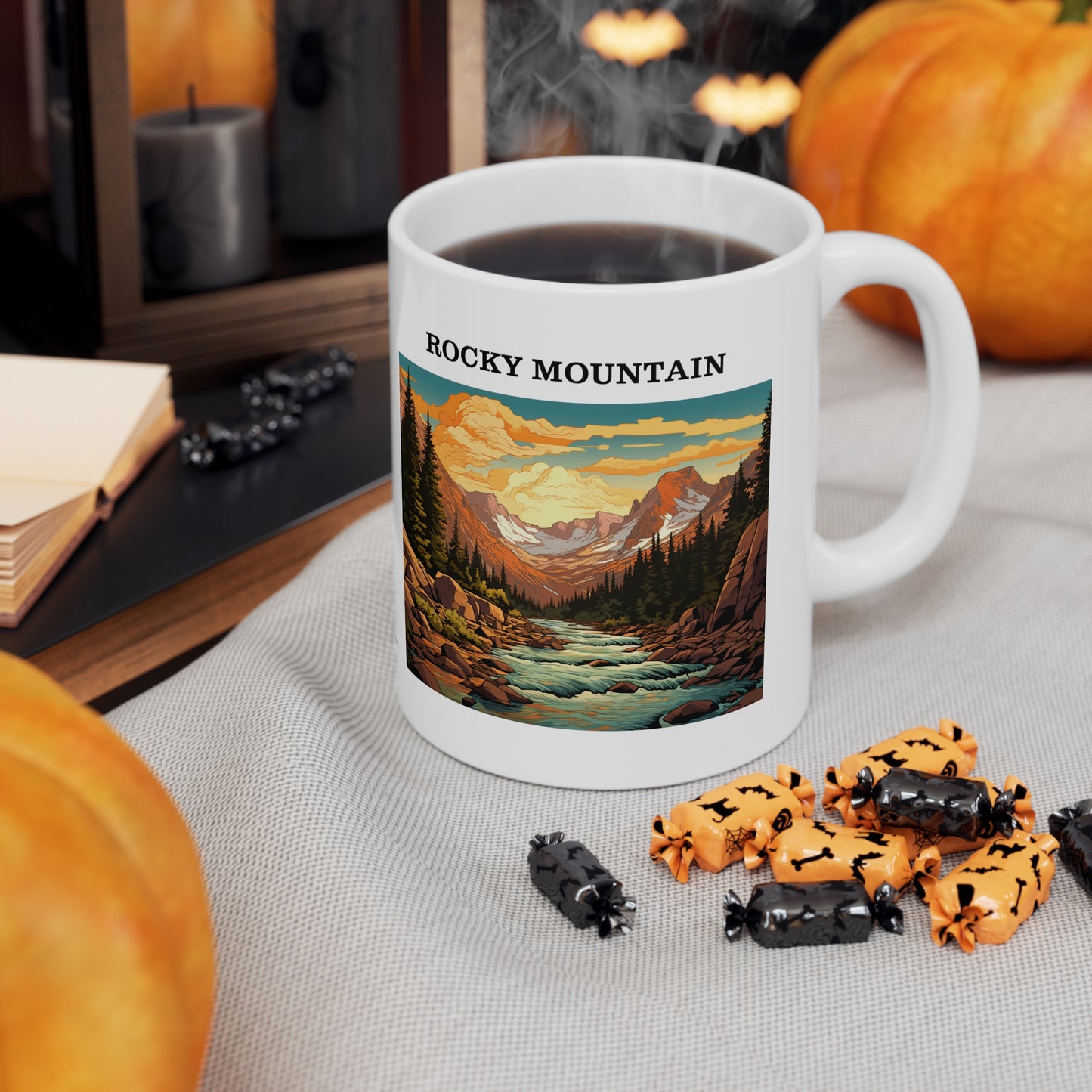Rocky Mountain Ceramic Mug 11oz