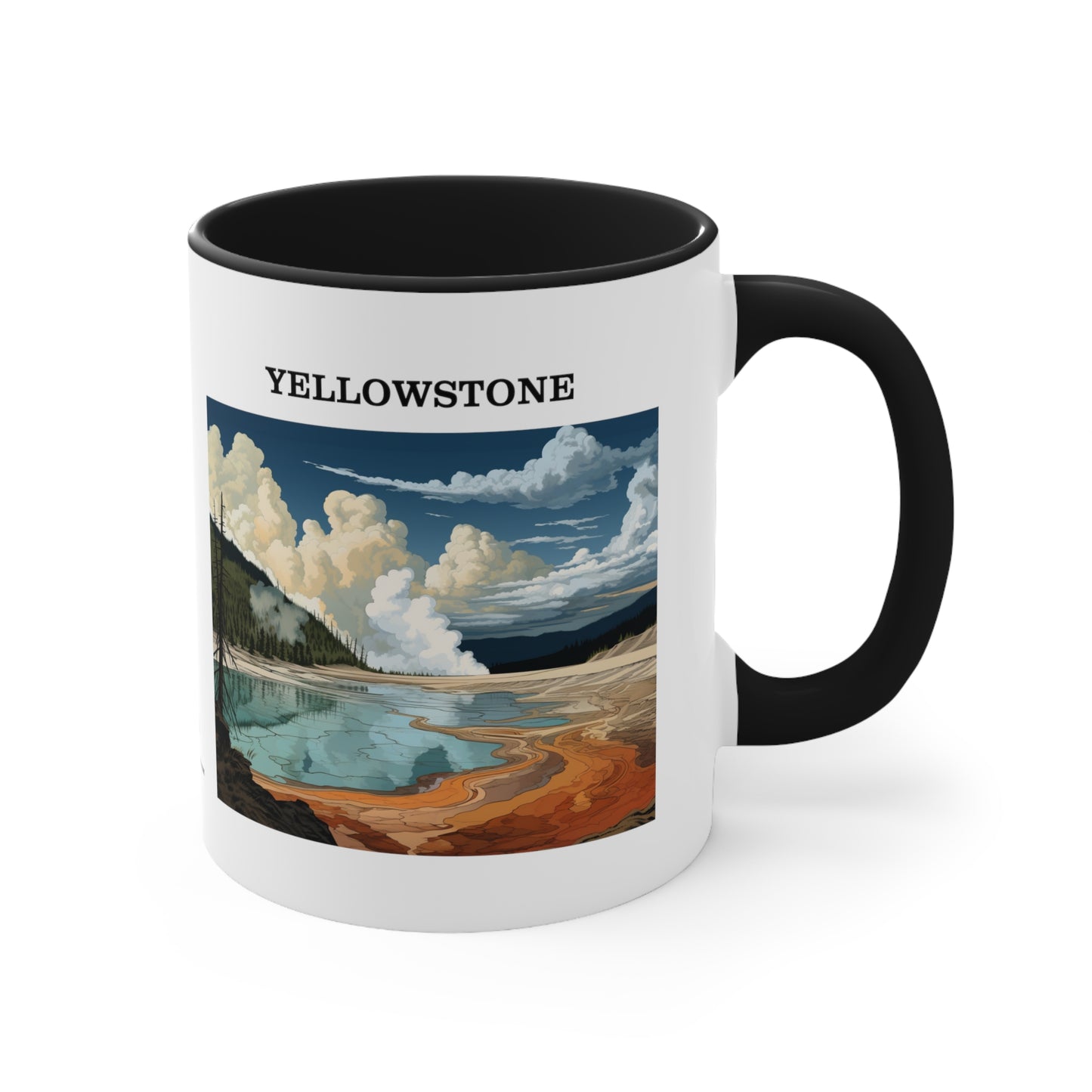 Yellowstone Accent Coffee Mug, 11oz