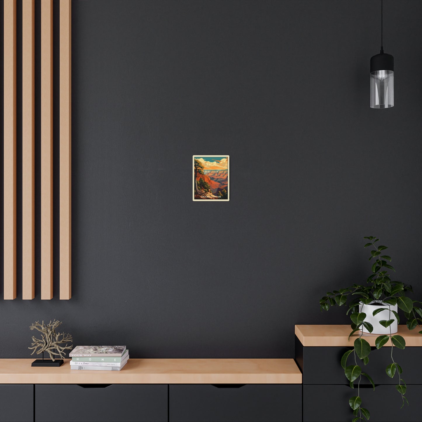 Grand Canyon II Metal Art Sign