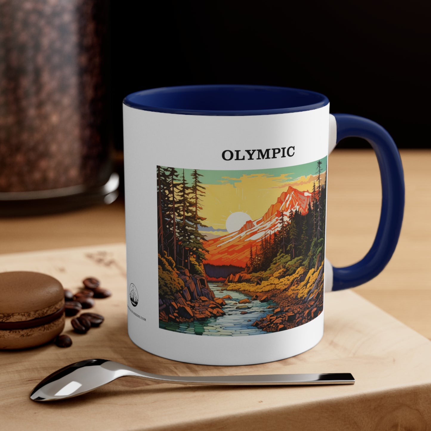 Olympic Accent Coffee Mug, 11oz