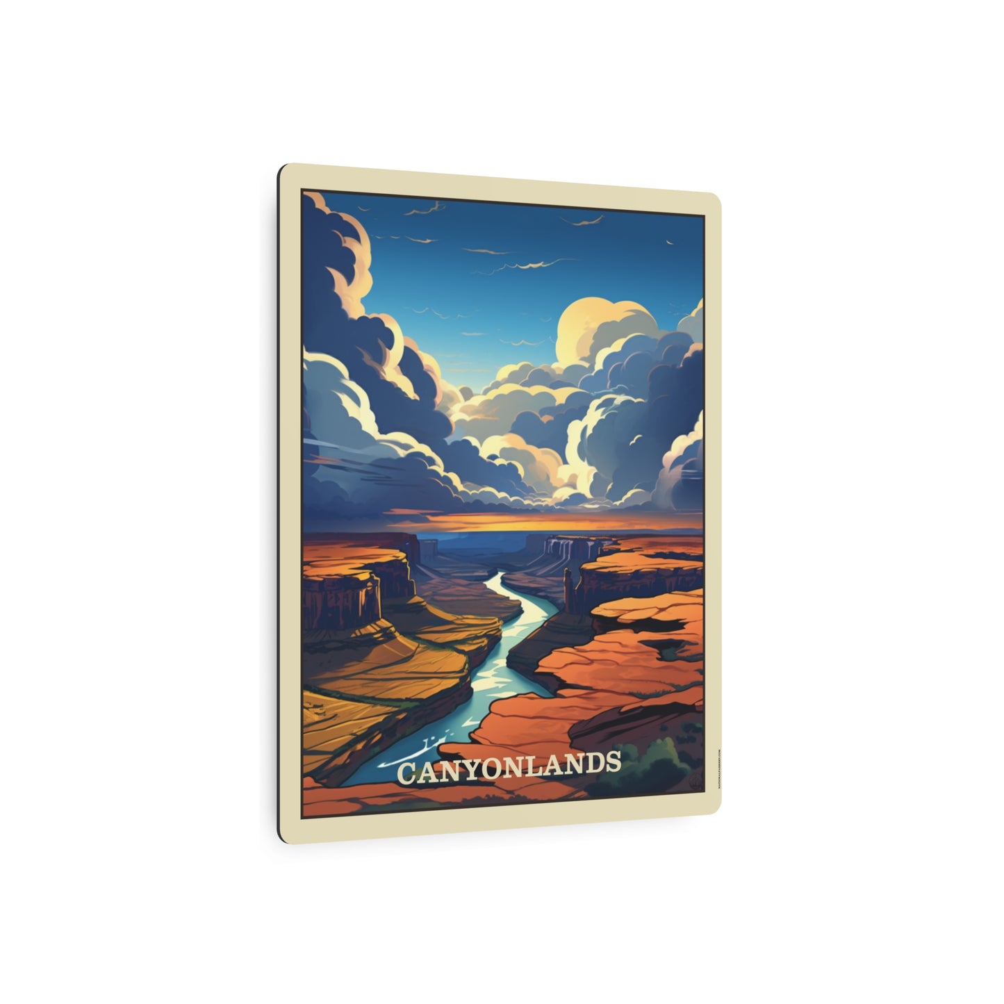 Canyonlands Metal Art Sign