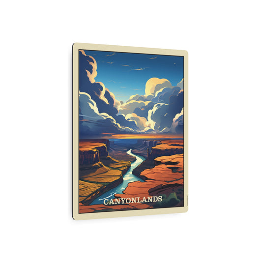 Canyonlands Metal Art Sign