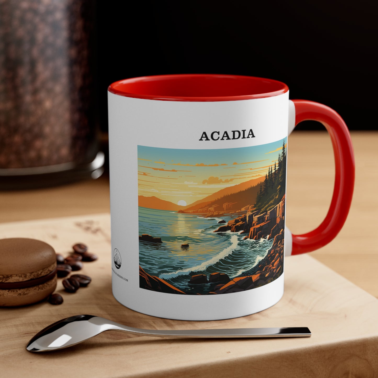 Acadia Accent Coffee Mug, 11oz