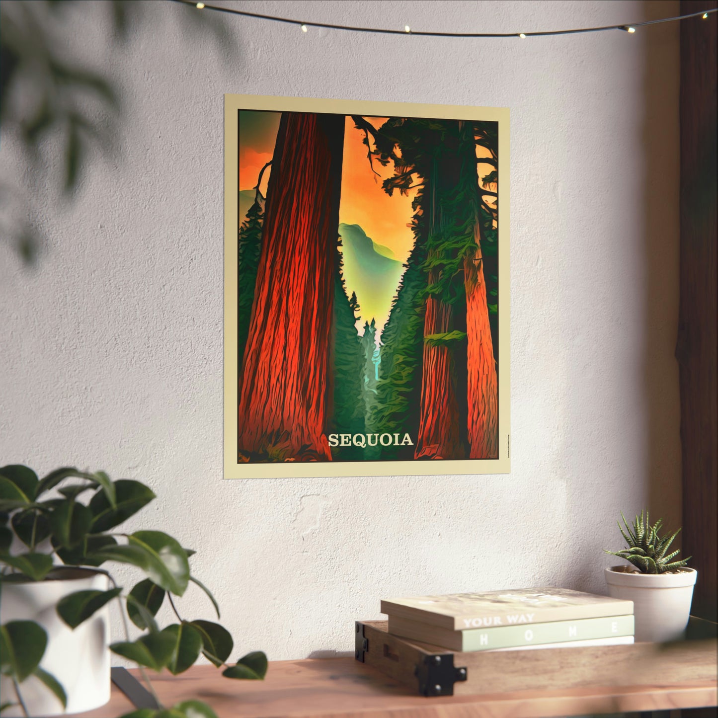 Sequoia Matte Vertical Poster