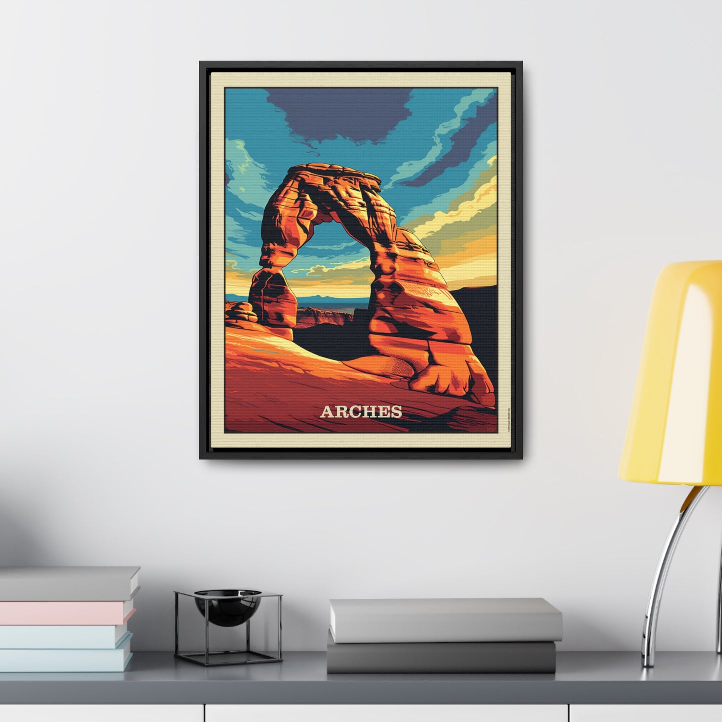Arches Framed Gallery Canvas Wrap