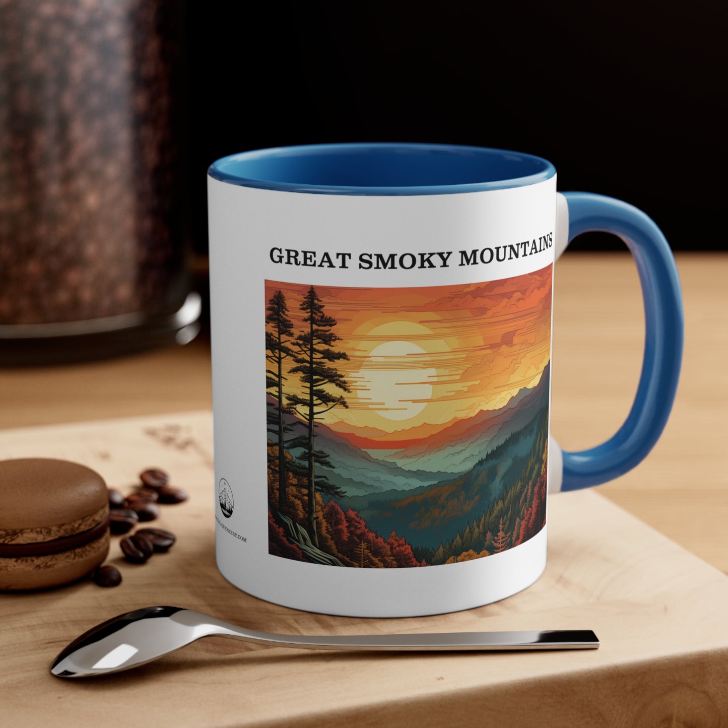 Great Smoky Mountains Accent Coffee Mug, 11oz